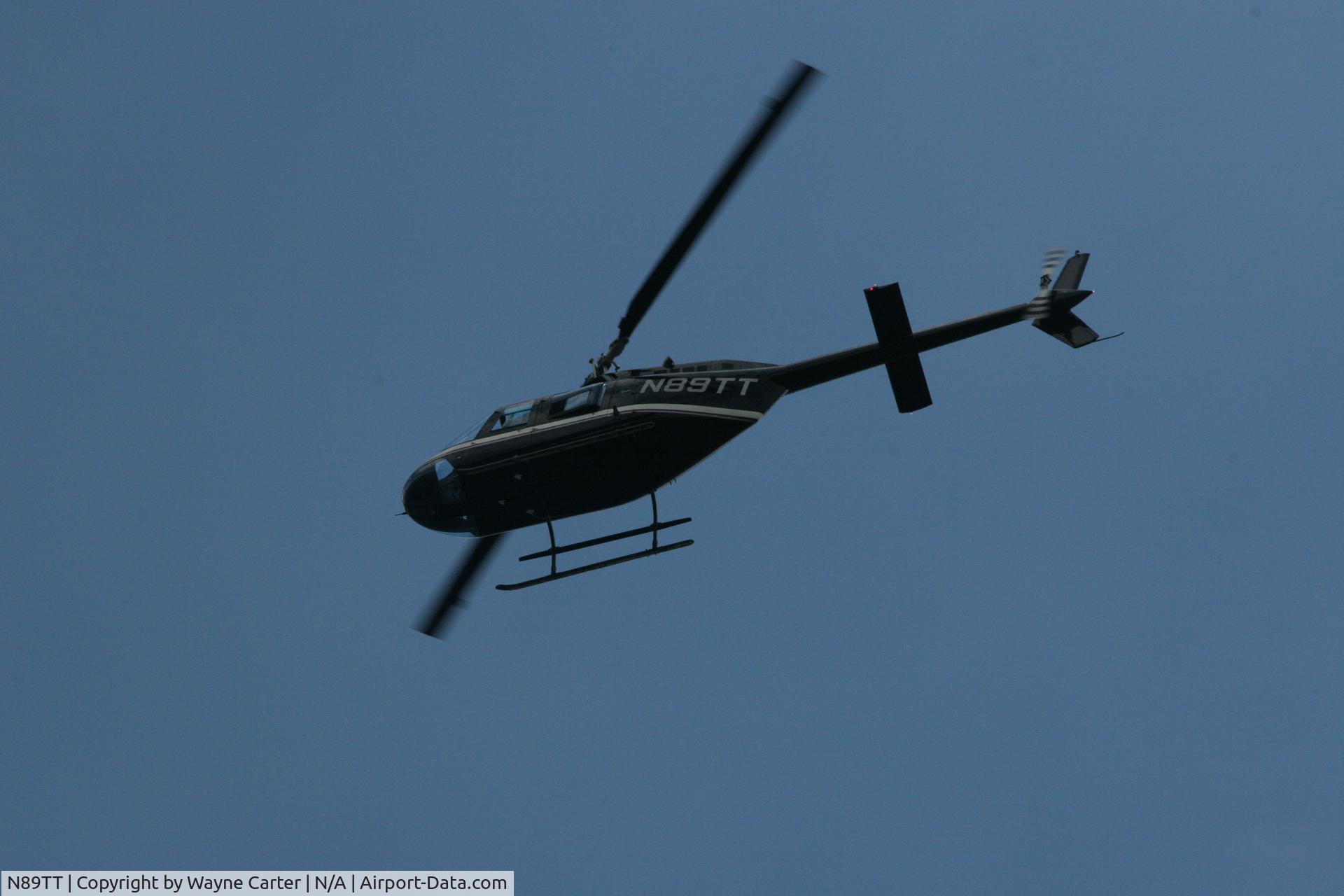 N89TT, 1975 Bell 206B C/N 1857, Photography  by Wayne Carter...Taken July 22 2007 at 1:36pm Smith Mountain Lake Virginia