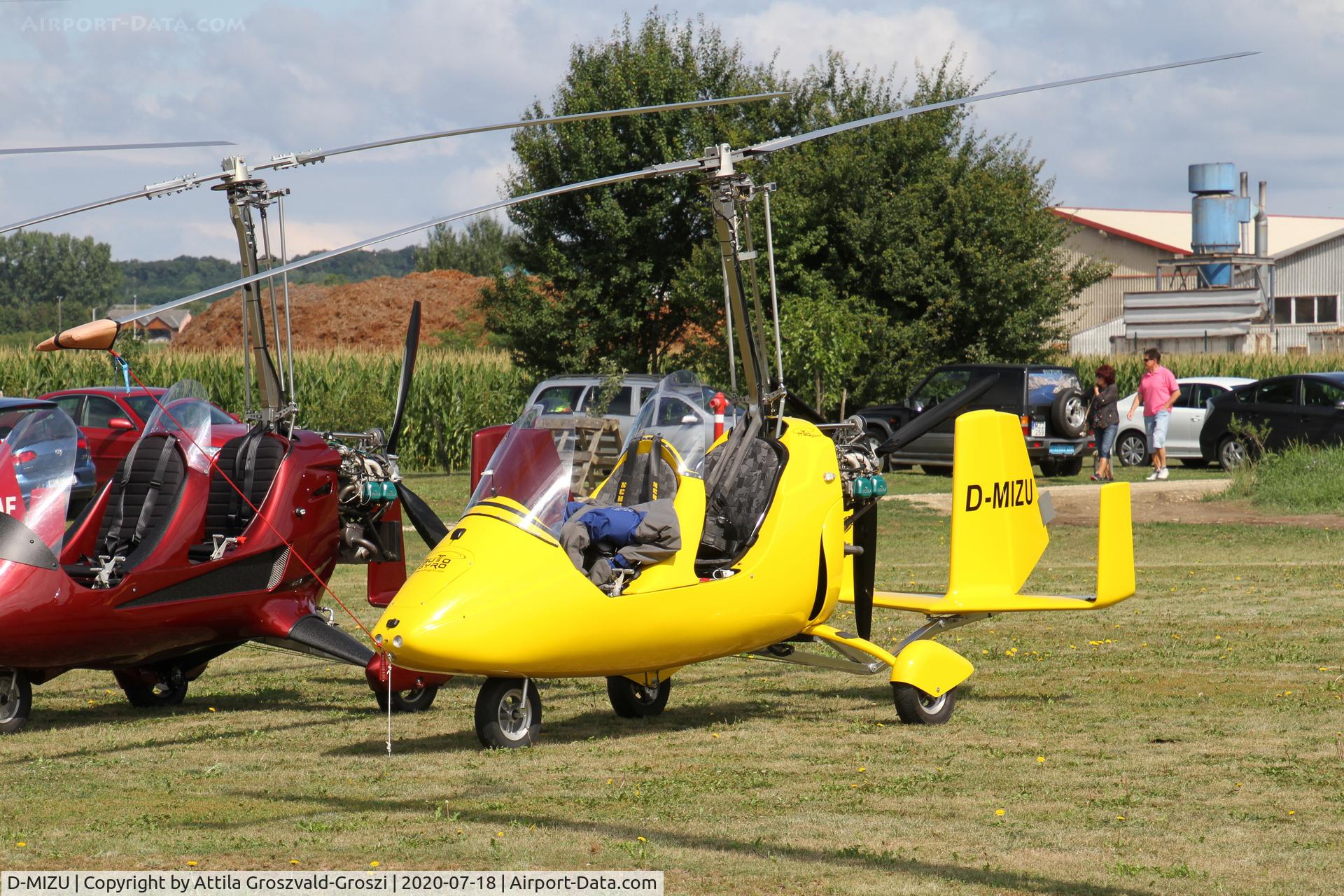 D-MIZU, 2010 AutoGyro Europe MTOsport C/N OE10S01, Becsehely, Mura Airport. Mura Cup 2020, Hungary
