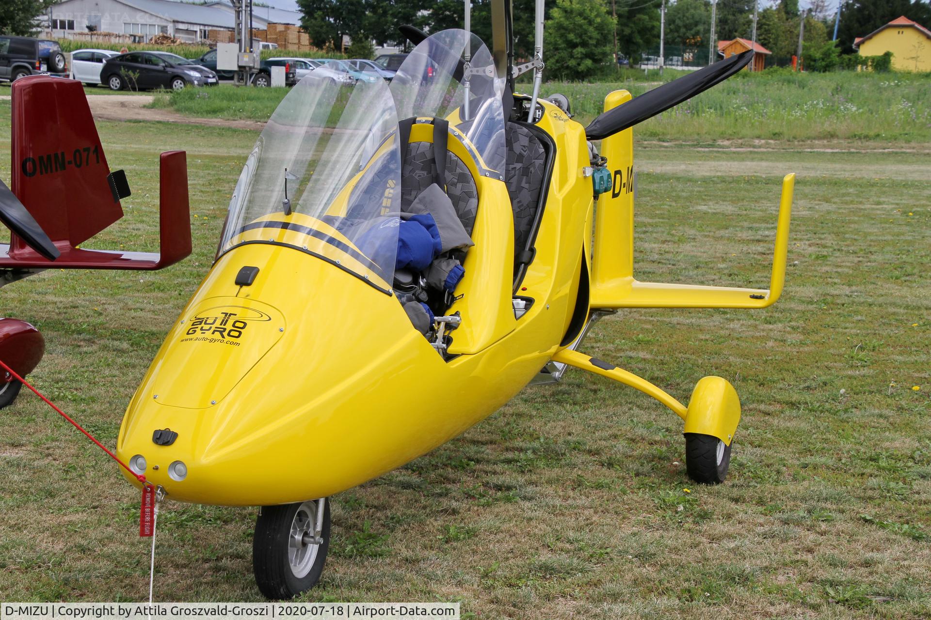 D-MIZU, 2010 AutoGyro Europe MTOsport C/N OE10S01, Becsehely, Mura Airport. Mura Cup 2020, Hungary