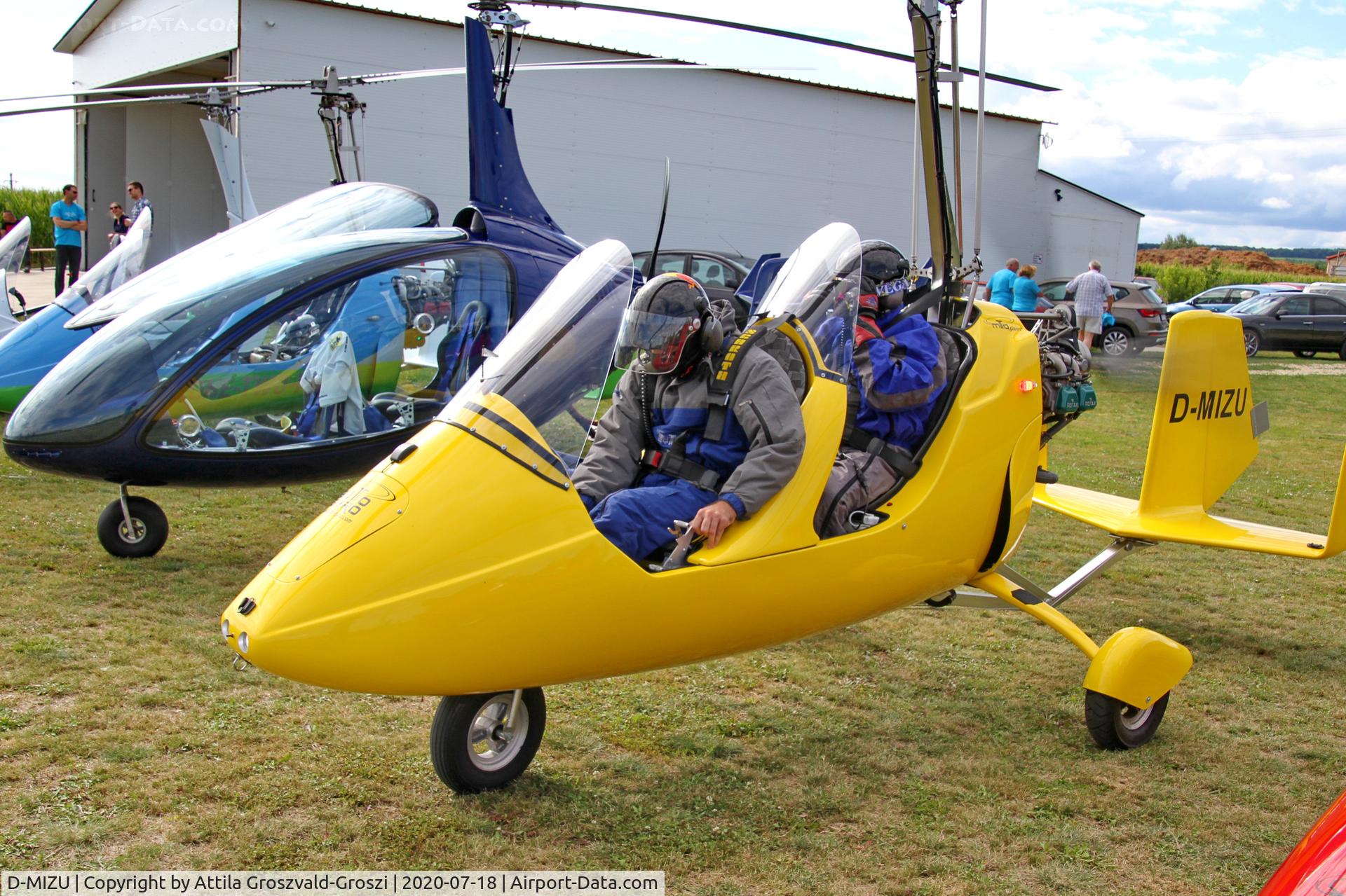 D-MIZU, 2010 AutoGyro Europe MTOsport C/N OE10S01, Becsehely, Mura Airport. Mura Cup 2020, Hungary
