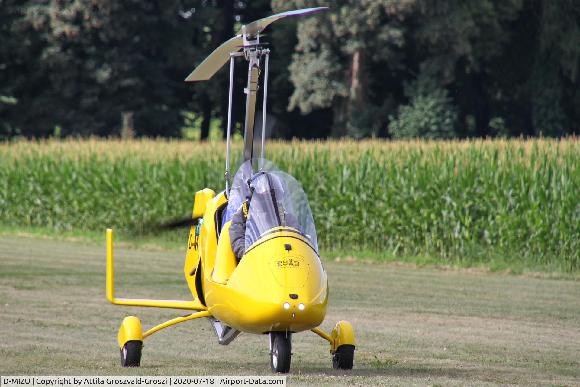 D-MIZU, 2010 AutoGyro Europe MTOsport C/N OE10S01, Becsehely, Mura Airport. Mura Cup 2020, Hungary