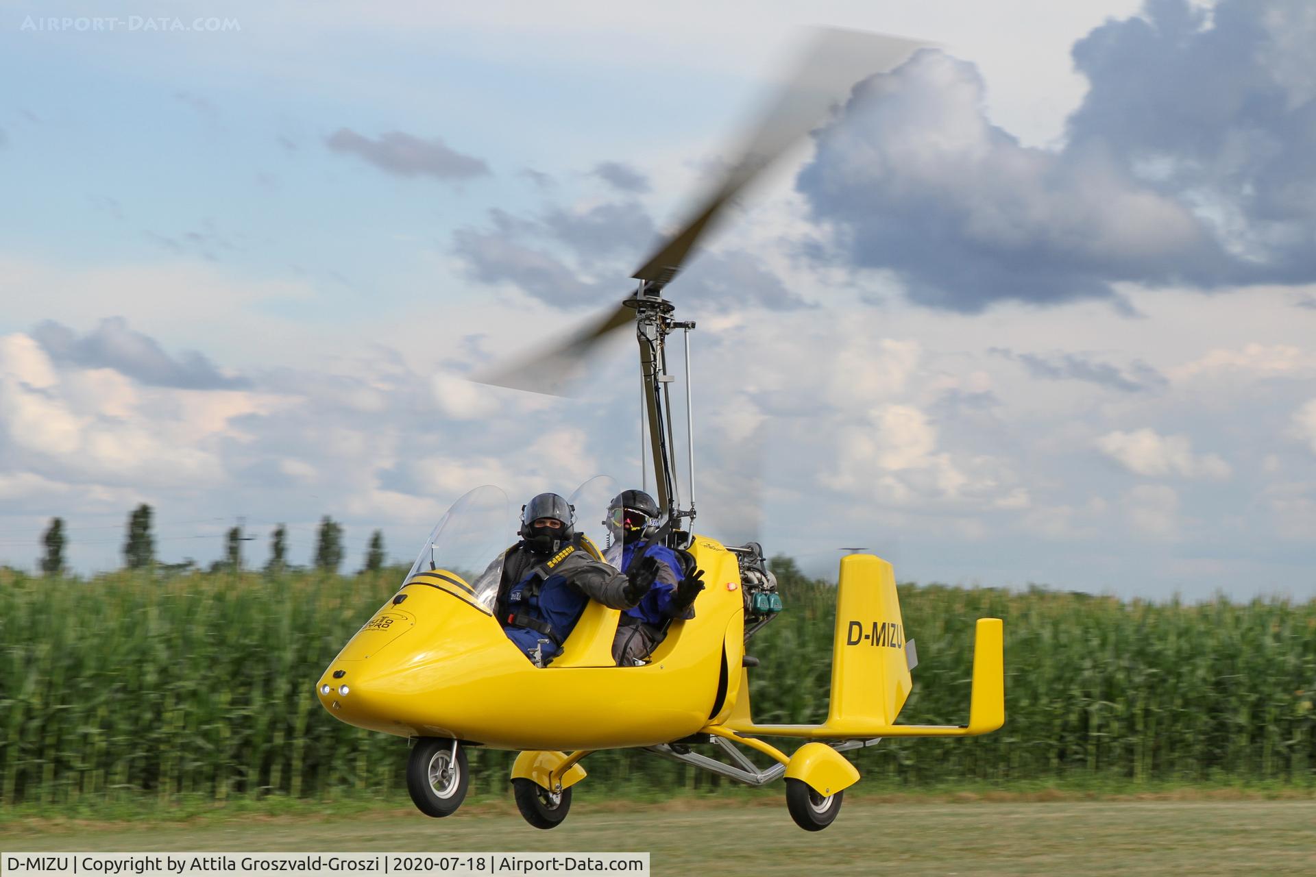 D-MIZU, 2010 AutoGyro Europe MTOsport C/N OE10S01, Becsehely, Mura Airport. Mura Cup 2020, Hungary