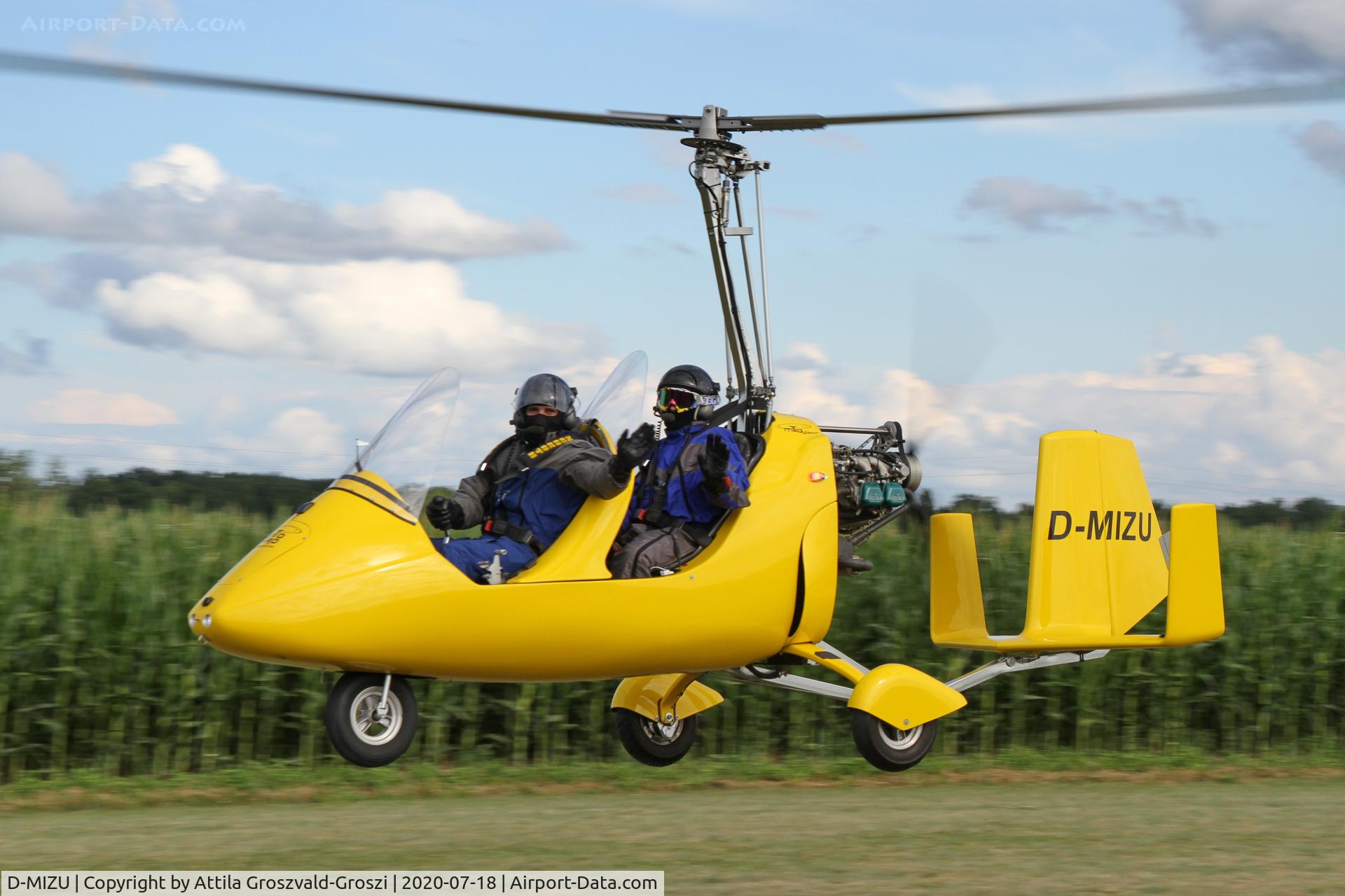 D-MIZU, 2010 AutoGyro Europe MTOsport C/N OE10S01, Becsehely, Mura Airport. Mura Cup 2020, Hungary