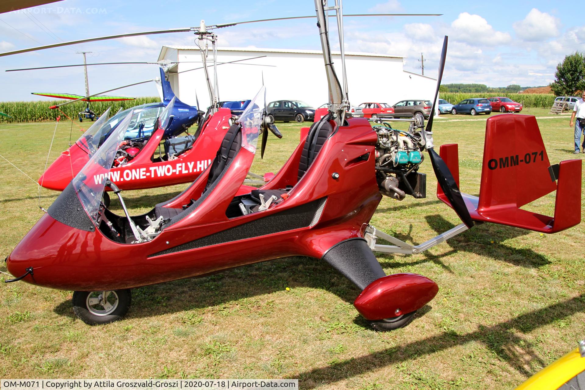 OM-M071, 2012 Halley Apollo Gyro AG1 C/N 260912, Becsehely, Mura Airport. Mura Cup 2020, Hungary