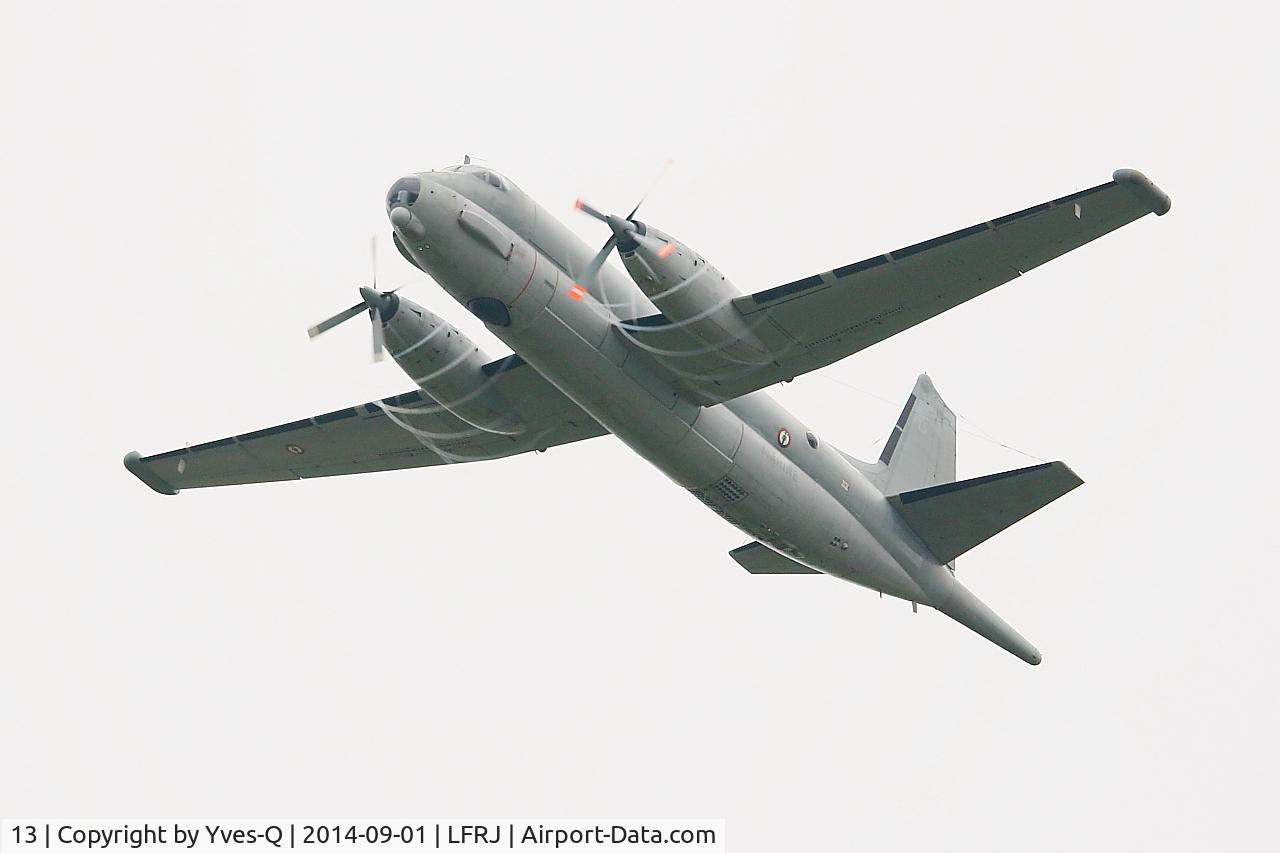 13, Dassault ATL-2 Atlantique 2 C/N 13, Dassault-Breguet Atlantique II (ATL2), Climbing from rwy 26, Landivisiau Naval Air Base (LFRJ)