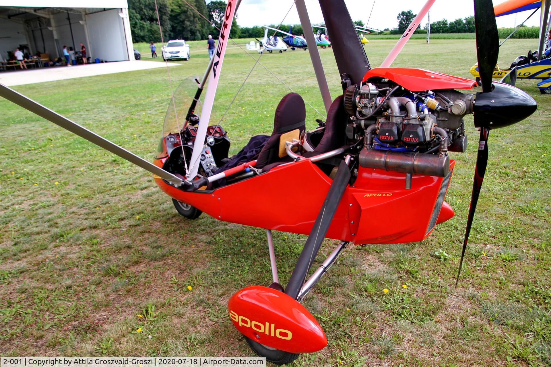2-001, 2014 Halley Apollo Jet Star/Aeros TL C/N 250814/017.20, Becsehely, Mura Airport. Mura Cup 2020, Hungary