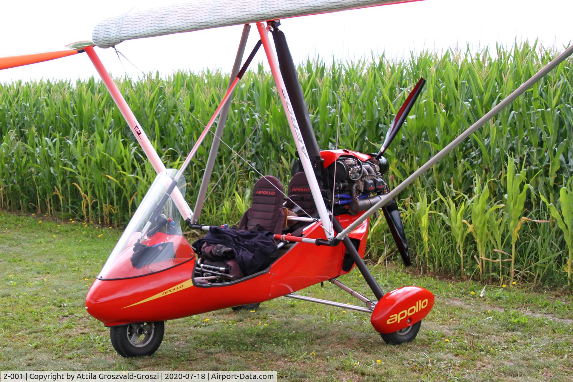 2-001, 2014 Halley Apollo Jet Star/Aeros TL C/N 250814/017.20, Becsehely, Mura Airport. Mura Cup 2020, Hungary