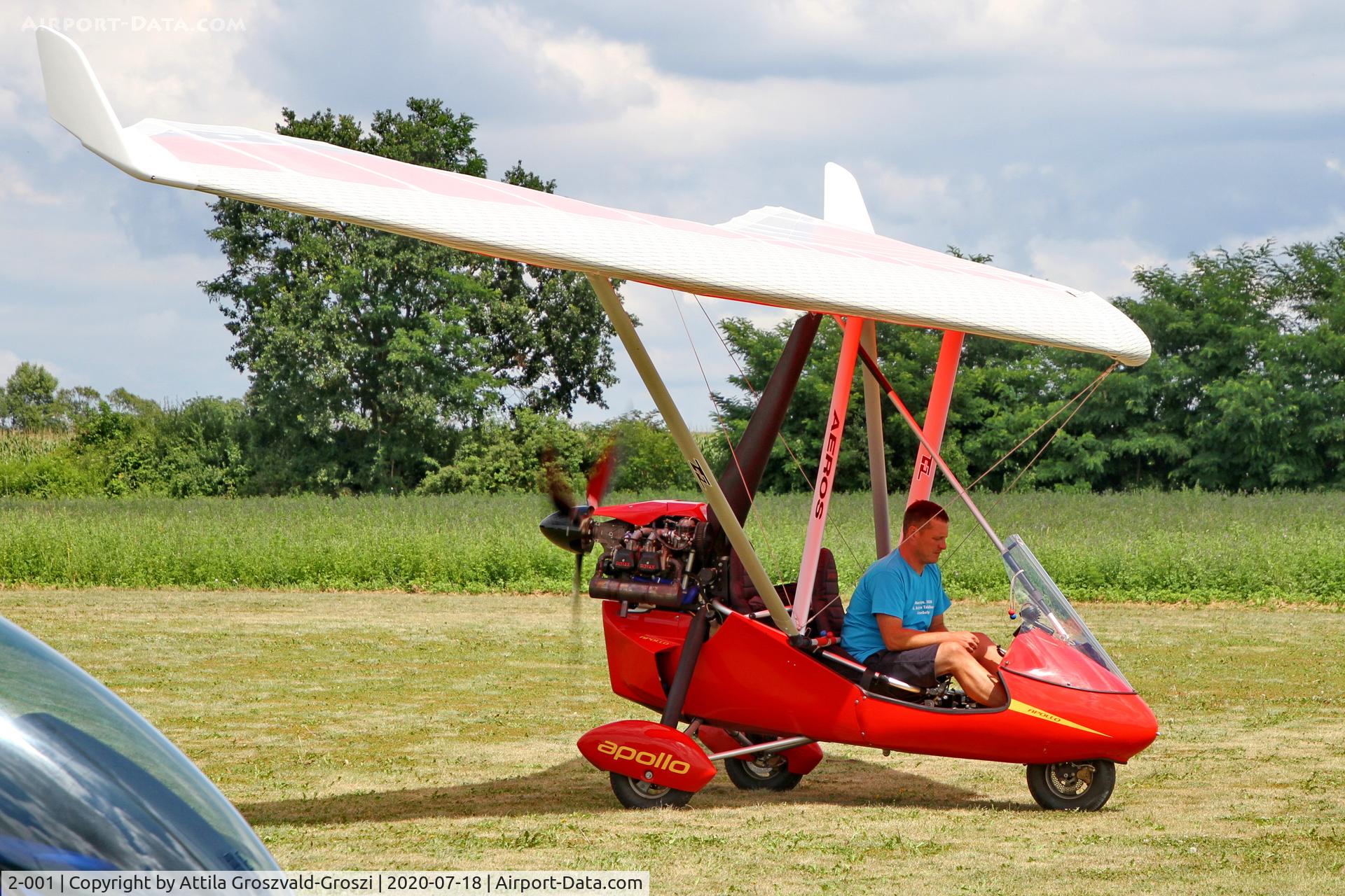 2-001, 2014 Halley Apollo Jet Star/Aeros TL C/N 250814/017.20, Becsehely, Mura Airport. Mura Cup 2020, Hungary