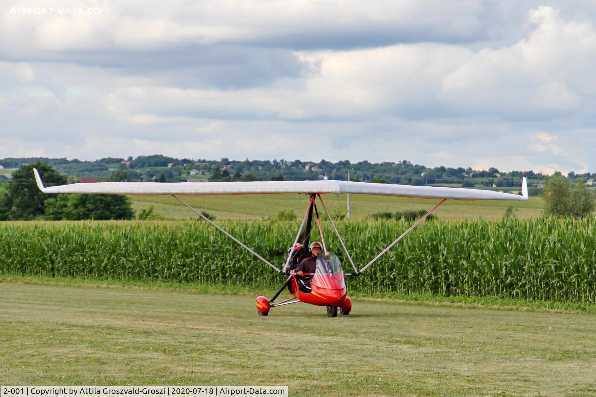 2-001, 2014 Halley Apollo Jet Star/Aeros TL C/N 250814/017.20, Becsehely, Mura Airport. Mura Cup 2020, Hungary