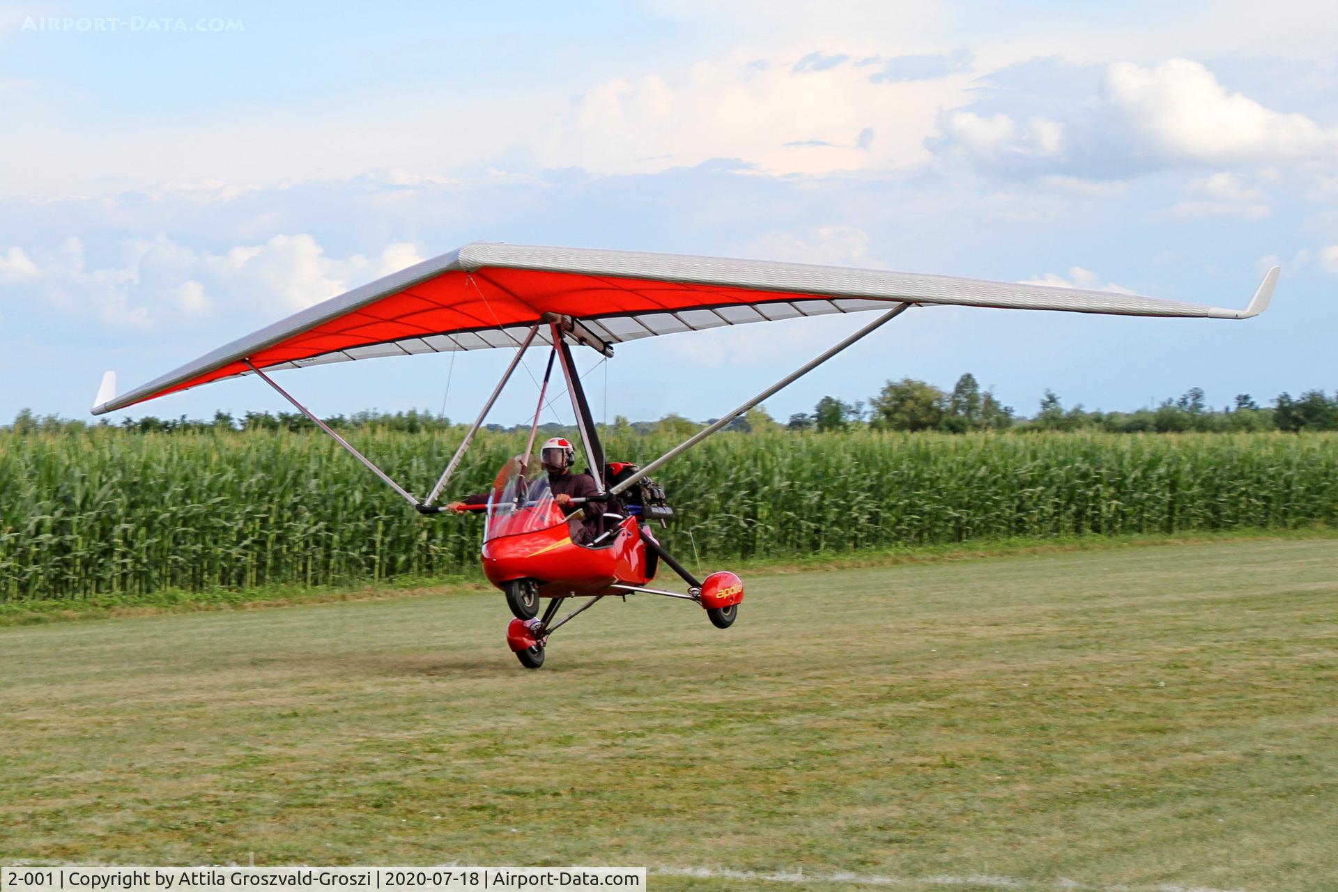 2-001, 2014 Halley Apollo Jet Star/Aeros TL C/N 250814/017.20, Becsehely, Mura Airport. Mura Cup 2020, Hungary
