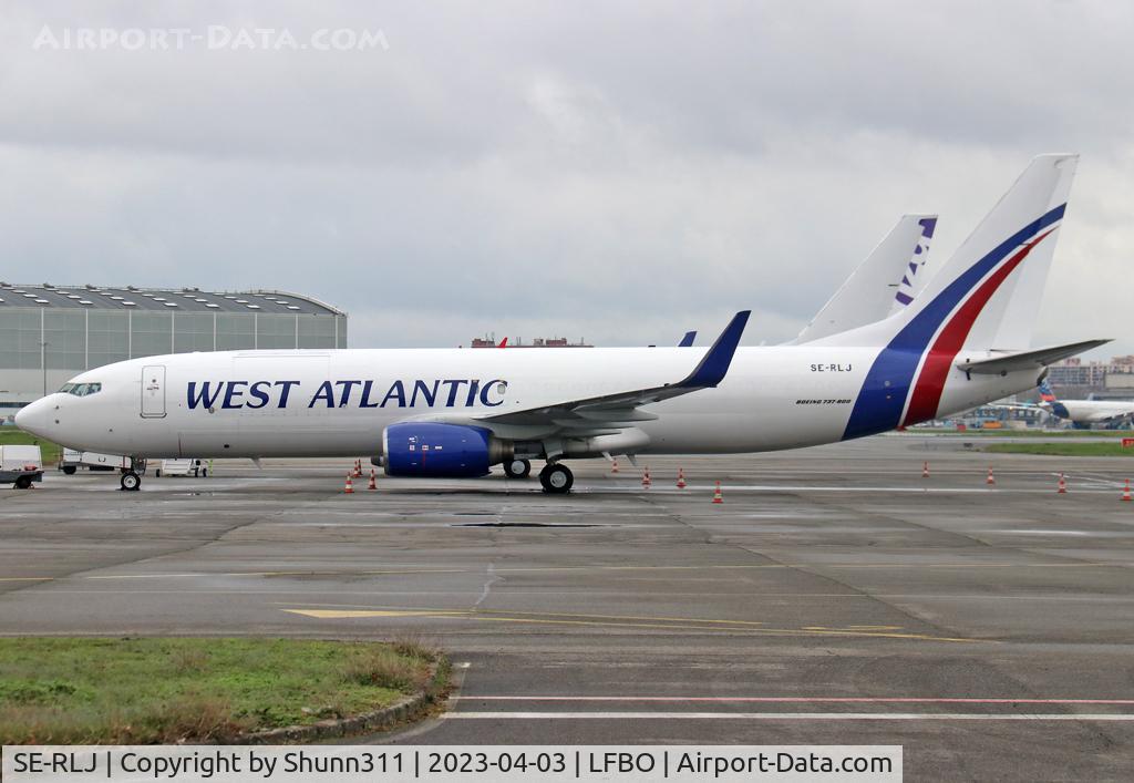 SE-RLJ, 2003 Boeing 737-8Q8 C/N 30671, Parked at the Cargo apron...