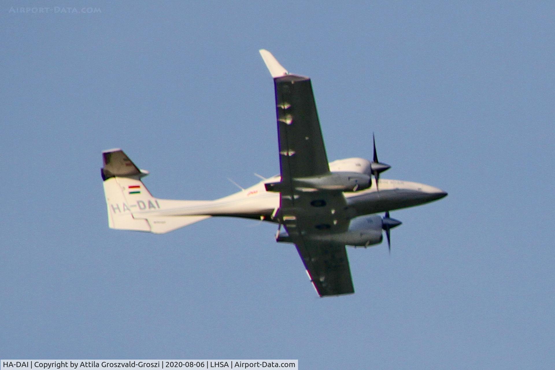 HA-DAI, 2006 Diamond DA-42 Twin Star Twin Star C/N 42.100, LHSA - in the airspace of Szentkirályszabadja airport, Hungary