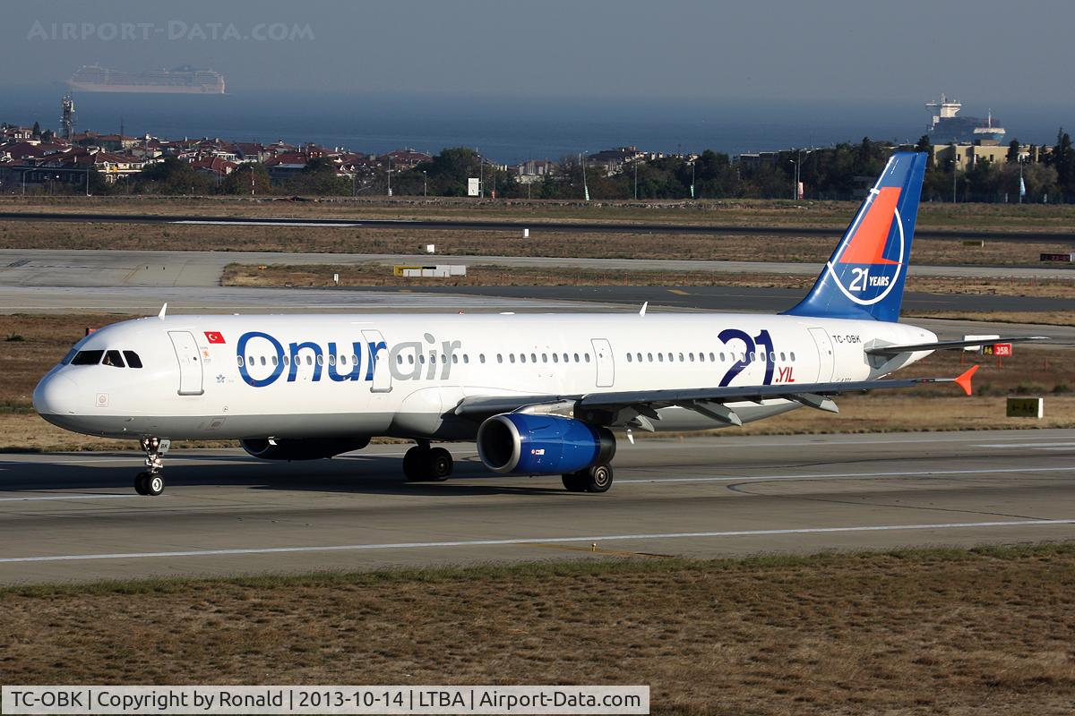 TC-OBK, 1998 Airbus A321-231 C/N 792, at ist