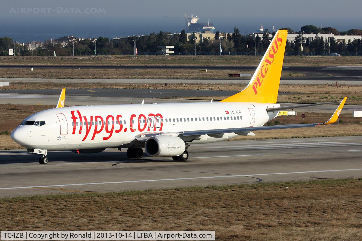 TC-IZB, 2009 Boeing 737-86J C/N 37743, at ist