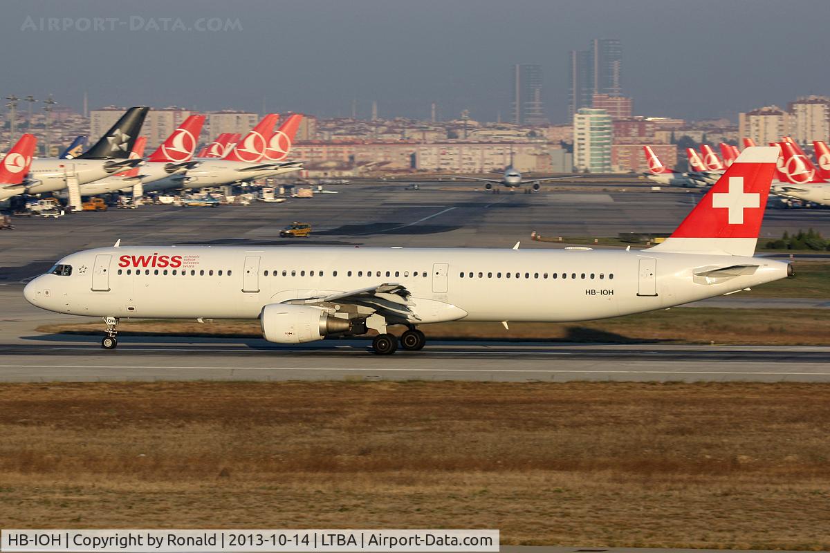 HB-IOH, 1997 Airbus A321-111 C/N 664, at ist