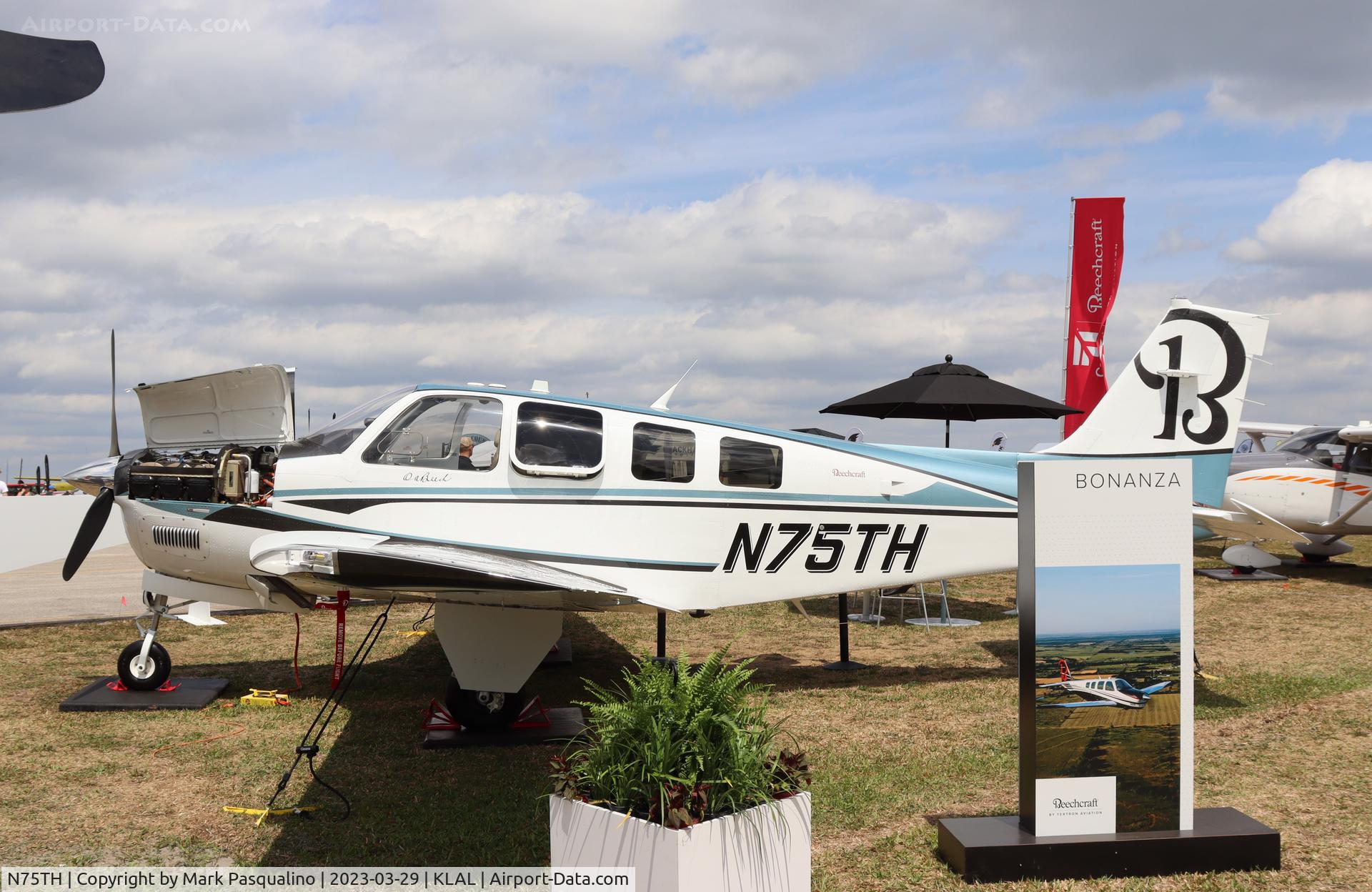 N75TH, 2022 Beech G36 C/N E-4147, Beech G36