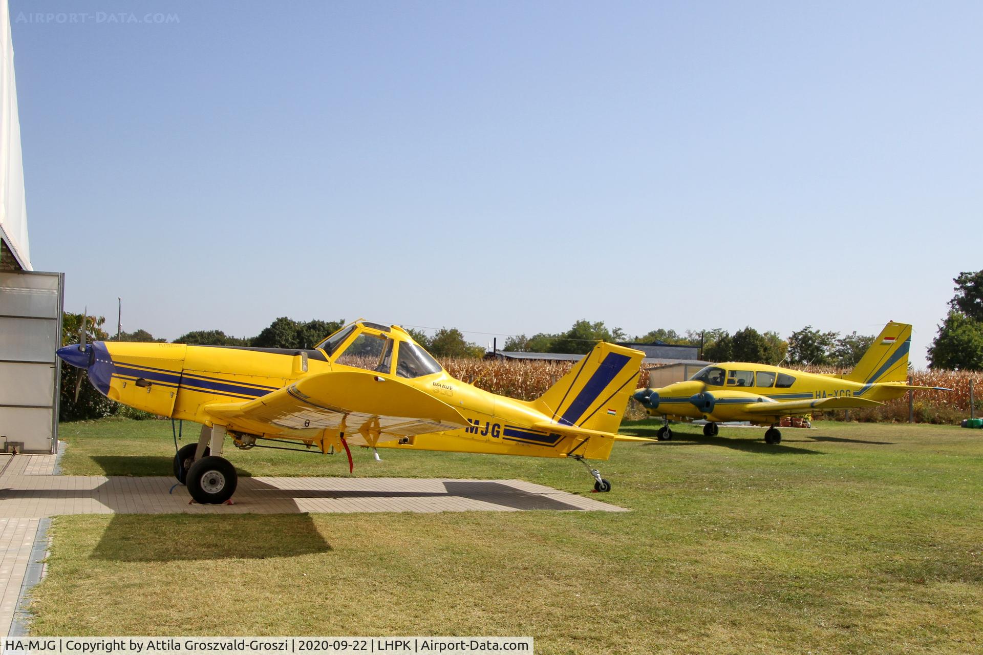 HA-MJG, 1978 Piper PA-36-300 Pawnee Brave C/N 36-7860088, LHPK - Siófok-Kiliti, Papkutapuszta Airport, Hungary