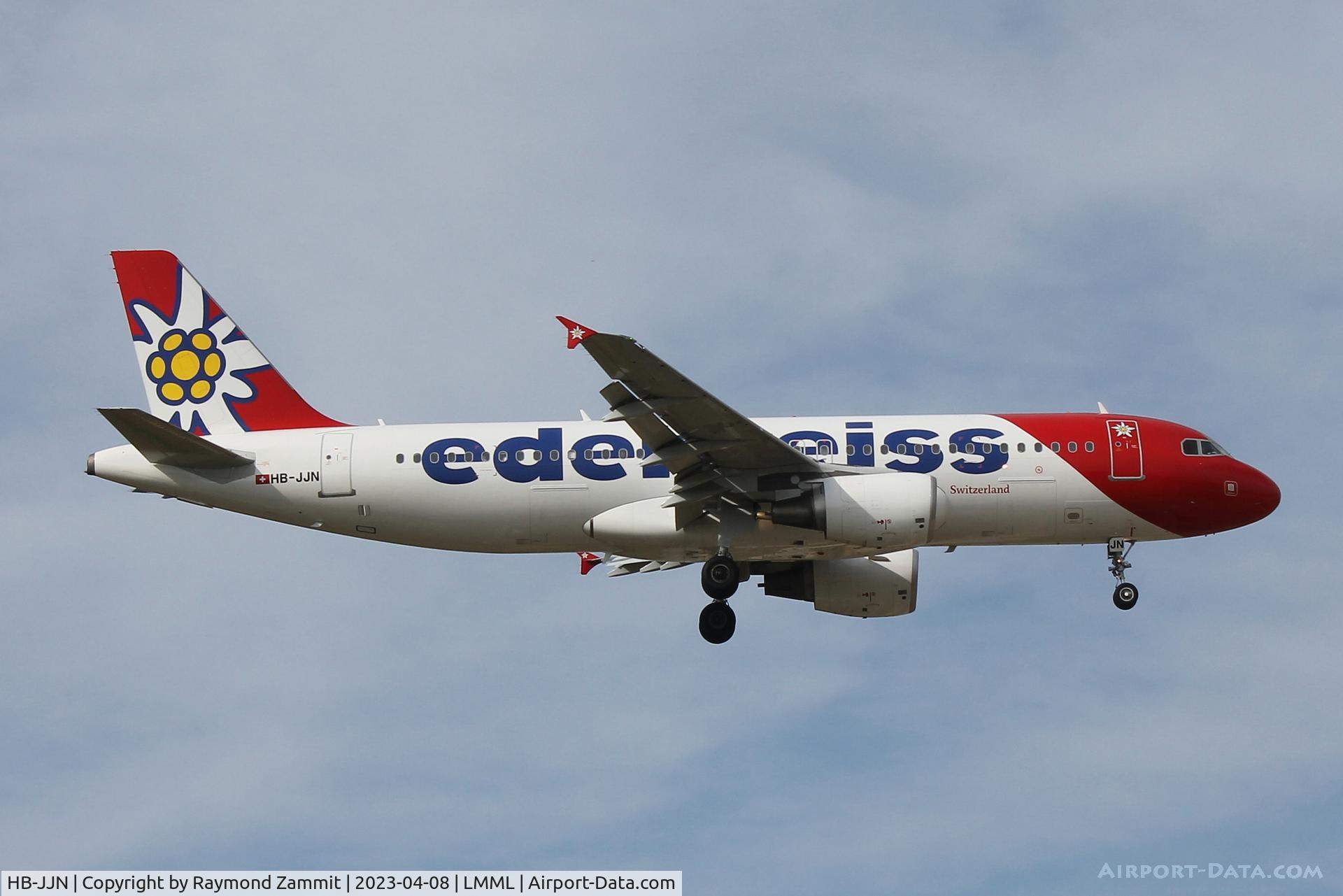 HB-JJN, Airbus A320-214 C/N 4187, A320 HB-JJN Edelweiss Air