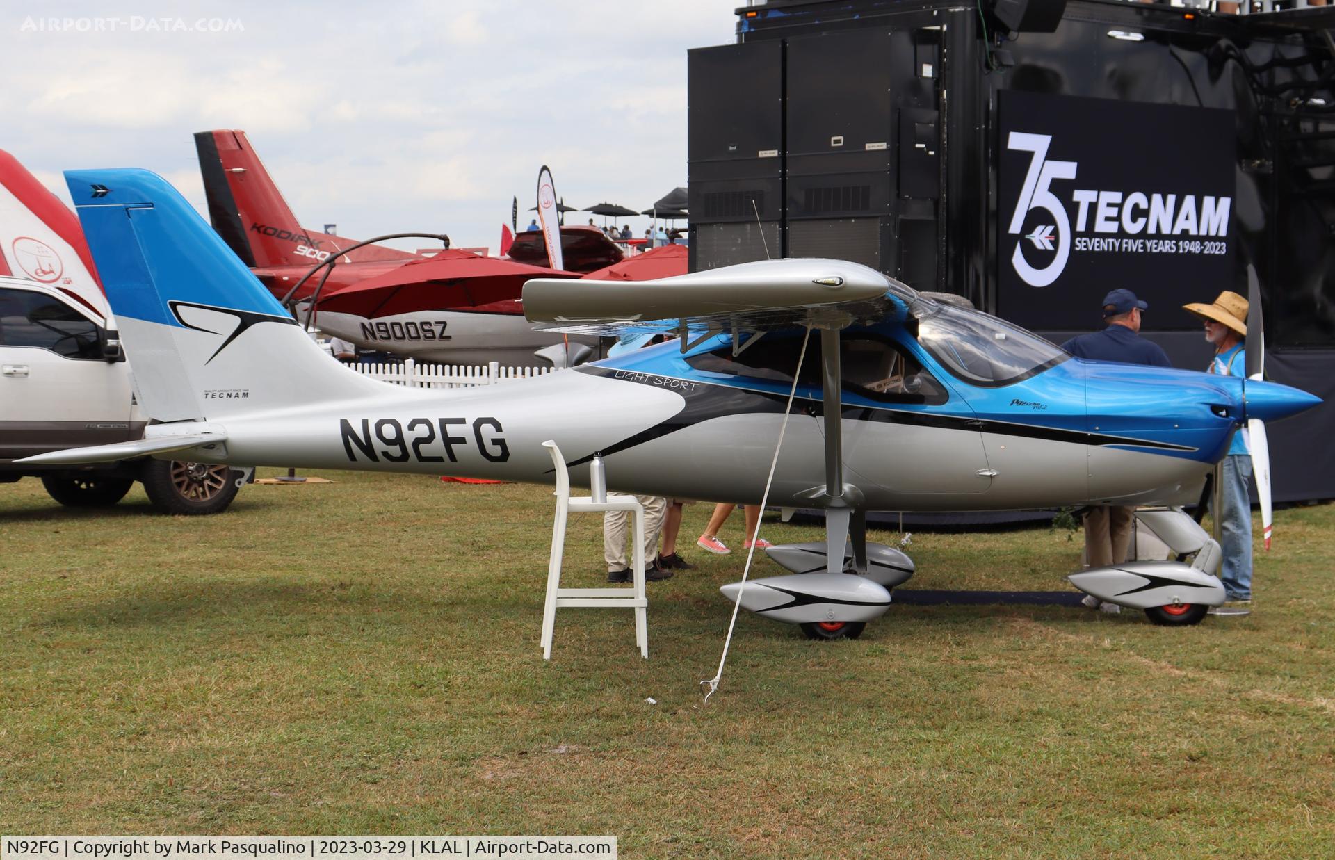 N92FG, 2022 Tecnam P92 Echo MKII C/N 1691, Tecnam P92 Echo MKII
