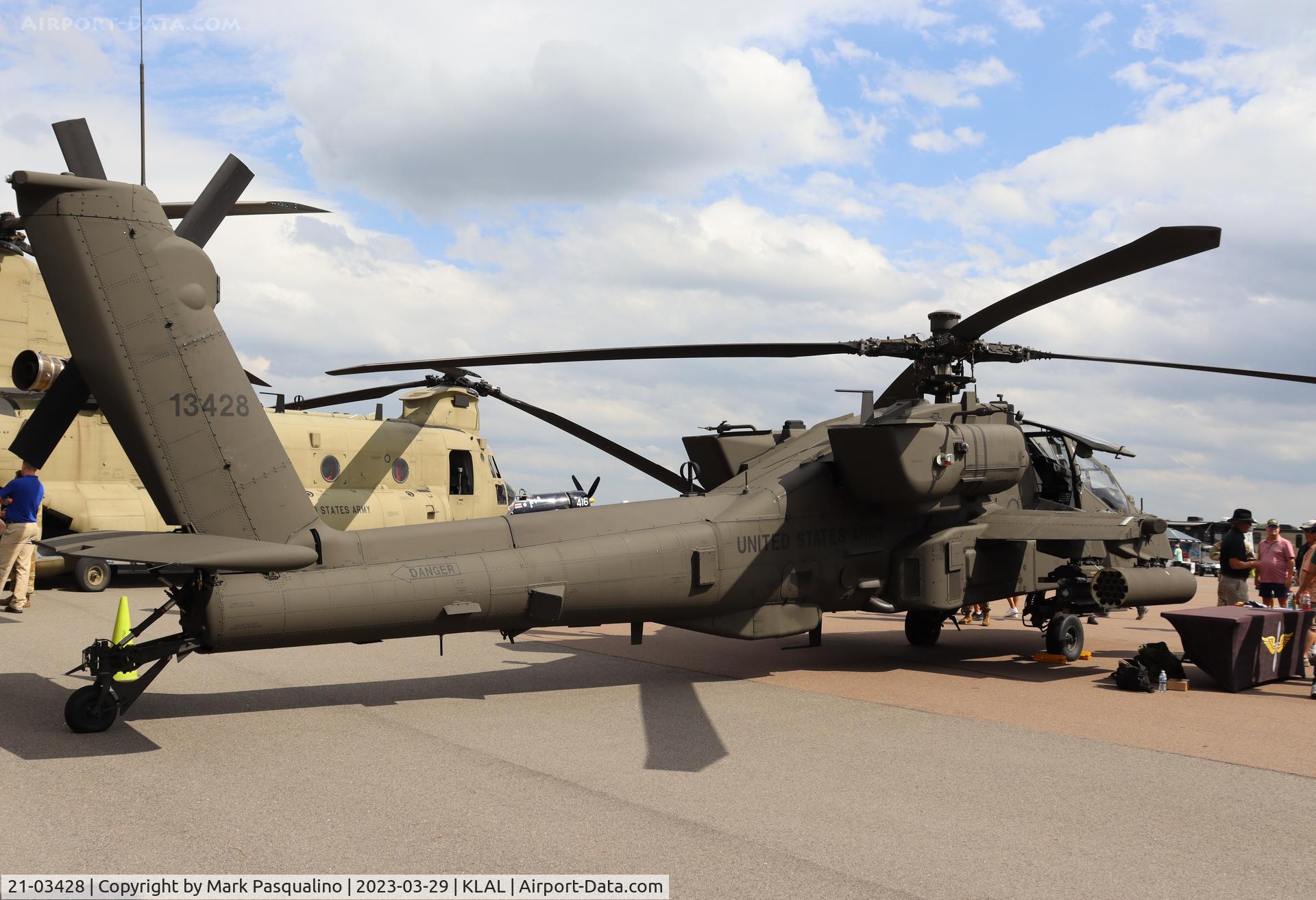 21-03428, 2021 Boeing AH-64E Apache C/N Unknown 21-03428, Boeing AH-64E Apache