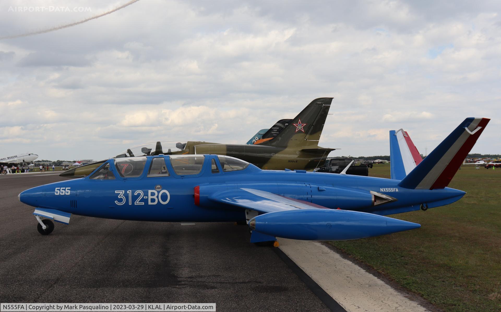 N555FA, 1968 Fouga CM-170 Magister C/N 555, Fouga cm-170 Magister