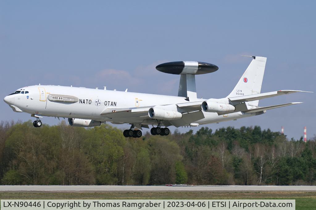 LX-N90446, 1982 Boeing E-3A Sentry C/N 22841, NATO Boeing E-3A Sentry