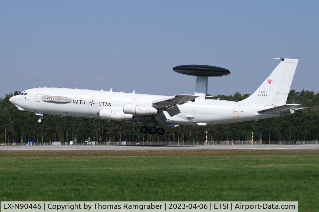 LX-N90446, 1982 Boeing E-3A Sentry C/N 22841, NATO Boeing E-3A Sentry