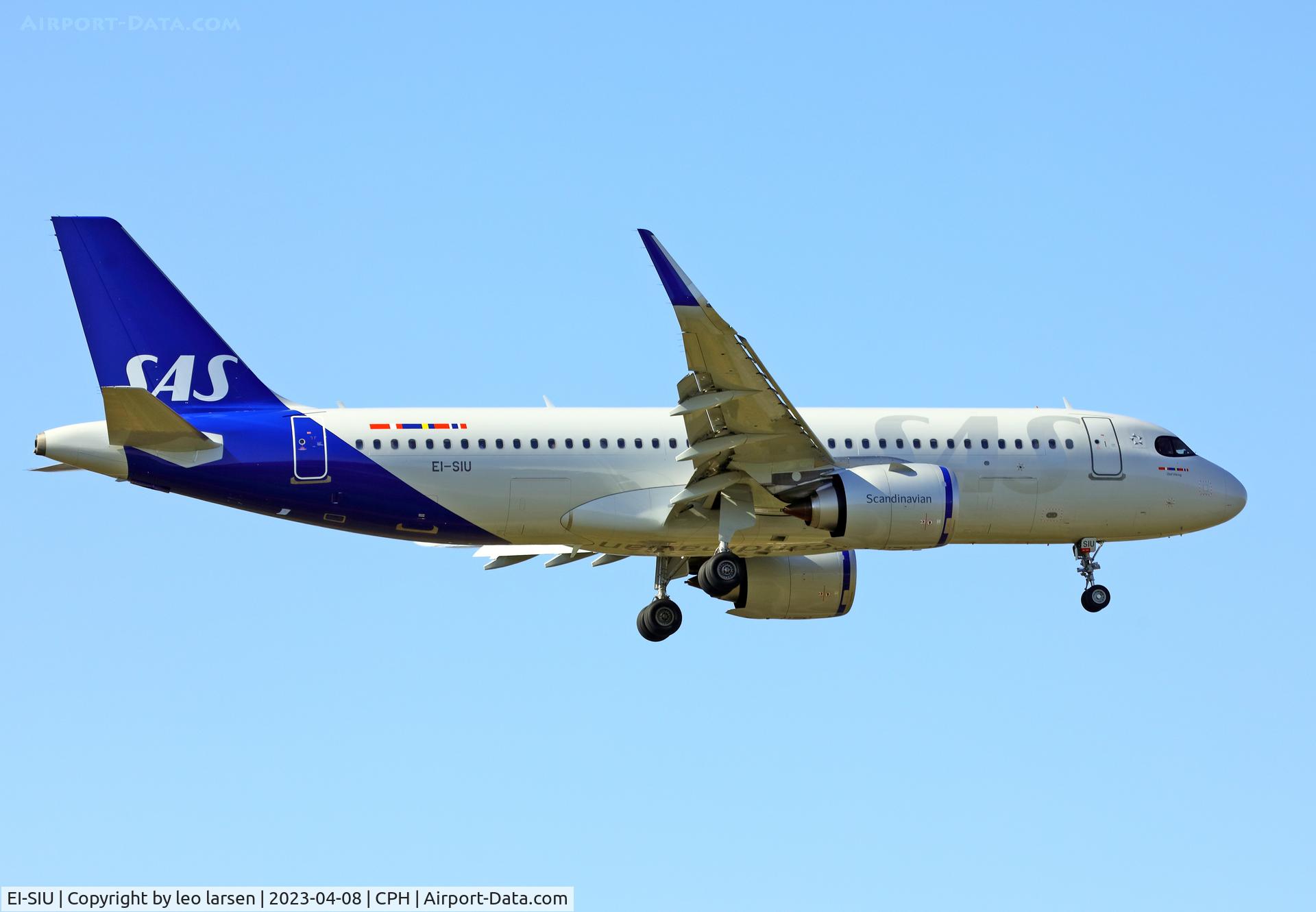 EI-SIU, 2022 Airbus A320-251N C/N 11043, Copenhagen 8.4.2023