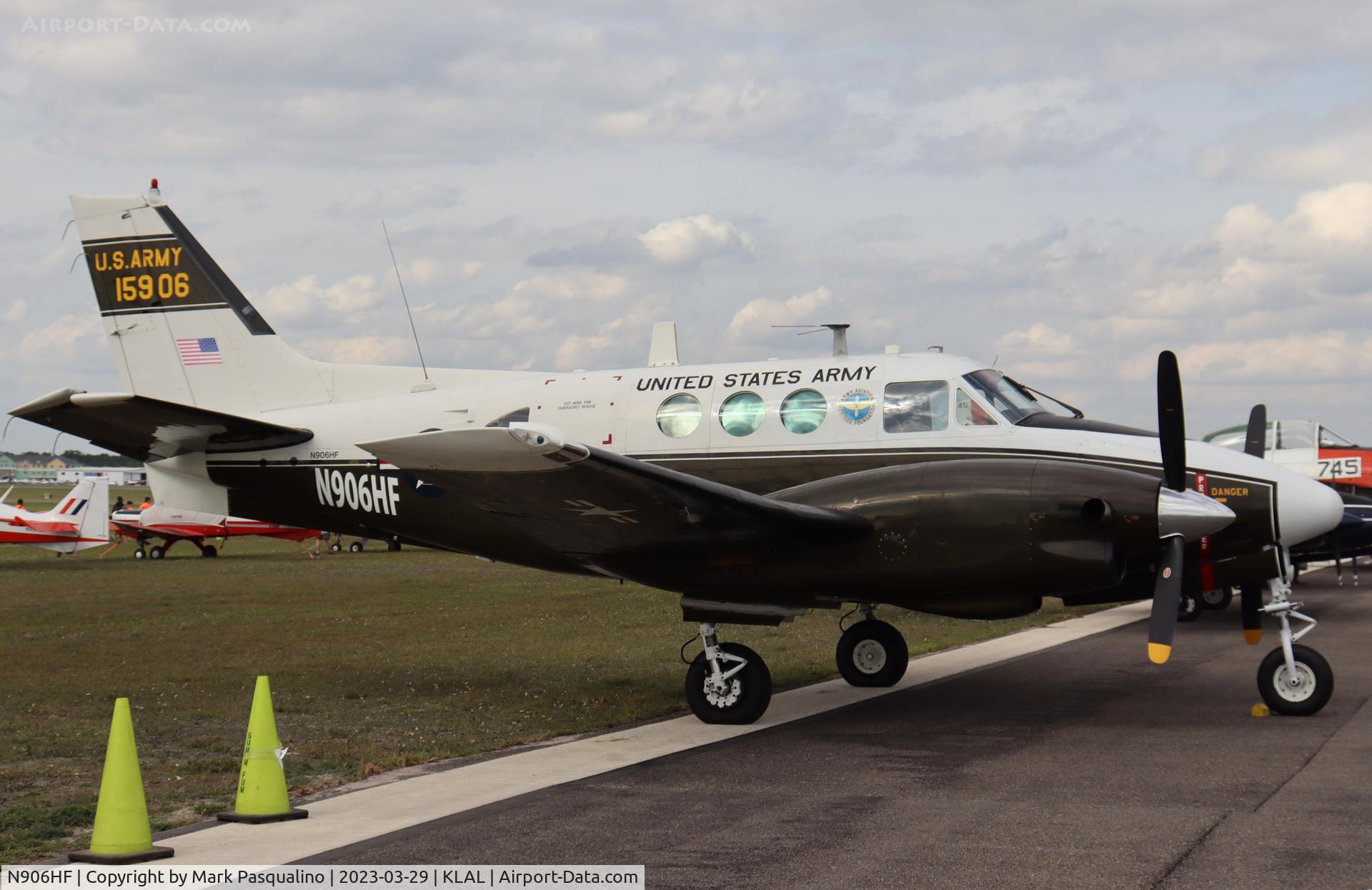 N906HF, 1971 Beech U-21G (A90-1) Ute C/N LM-140, Beech U-21G