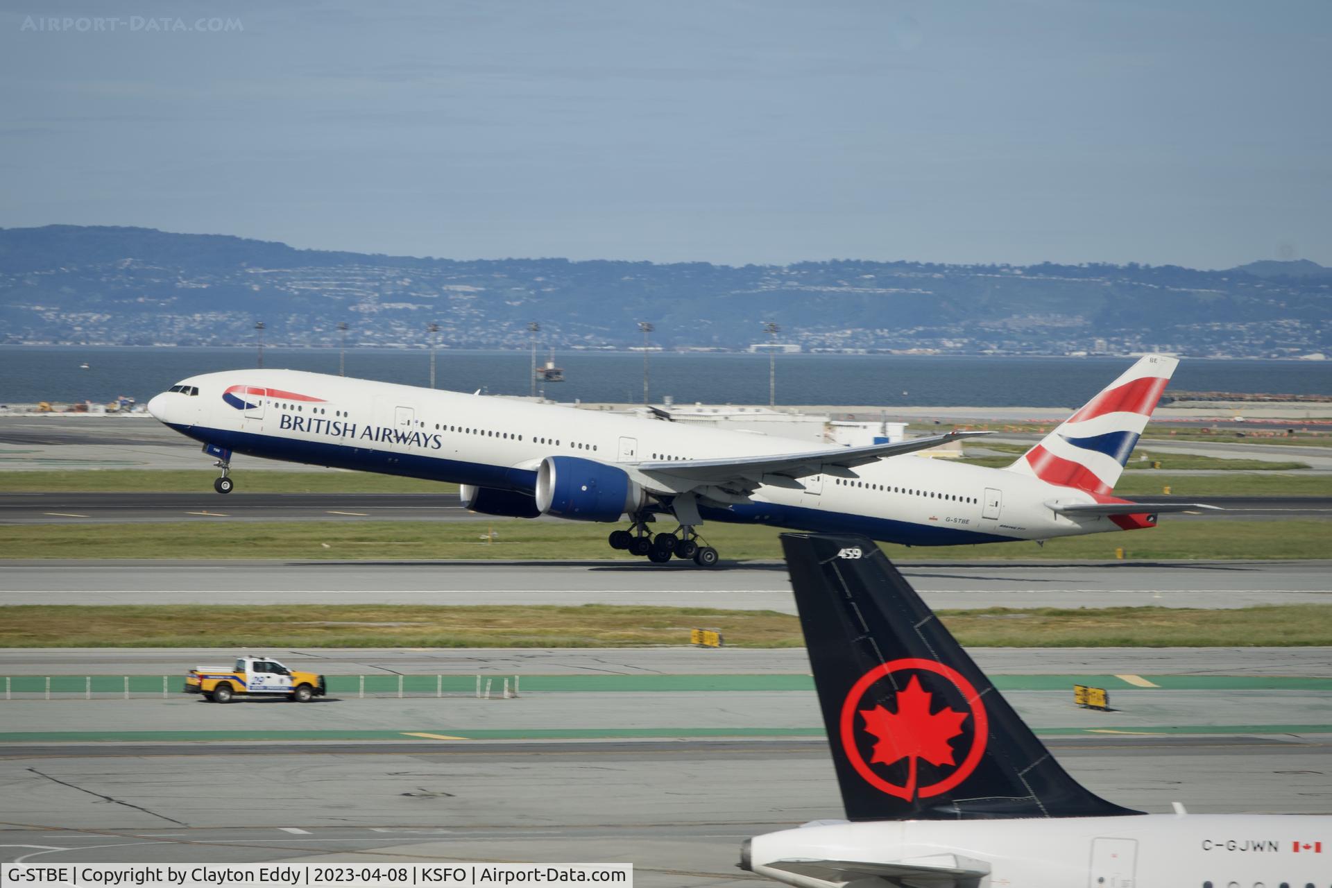G-STBE, 2011 Boeing 777-36N/ER C/N 38696, SFO 2023.