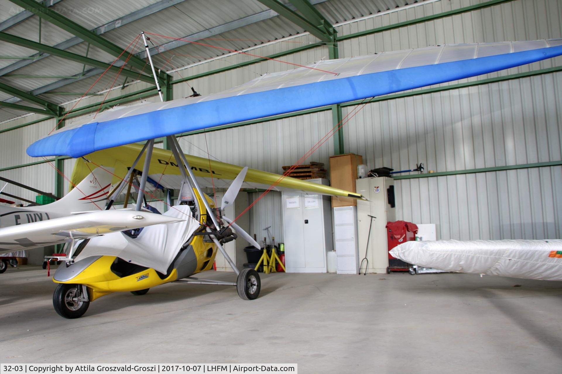 32-03, Air Creation iXess / Tanarg 582 HP Jaune C/N A06015-5154 / T06009, LHFM - Fertöszentmiklós, Meidl Airport, Hungary