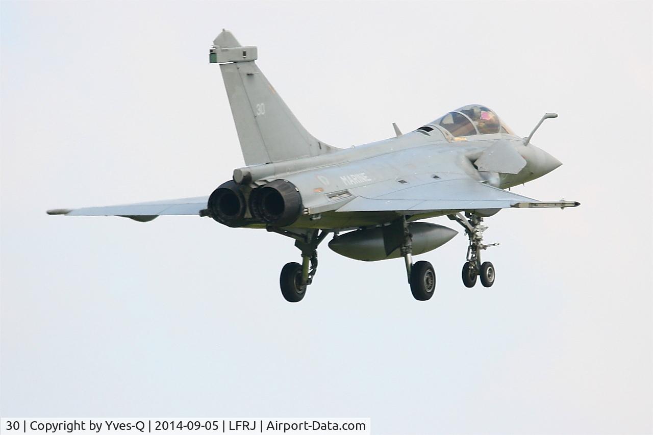 30, Dassault Rafale M C/N 30, Dassault Rafale M, On final rwy 08, Landivisiau naval air base (LFRJ-LDV)