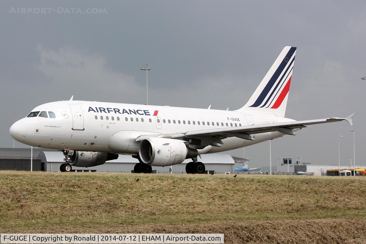 F-GUGE, 2003 Airbus A318-111 C/N 2100, at spl