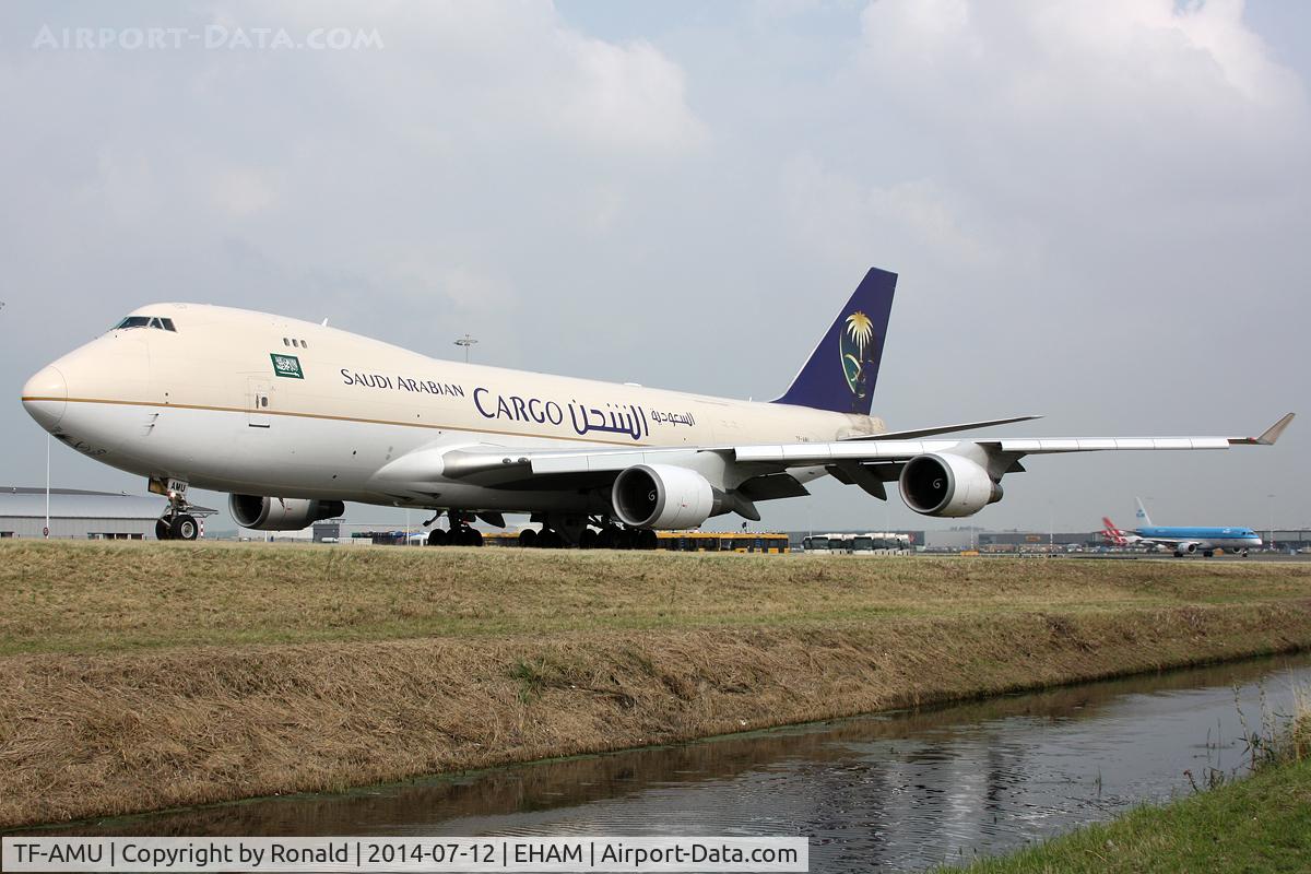 TF-AMU, 1999 Boeing 747-48EF/SCD C/N 27603, at spl
