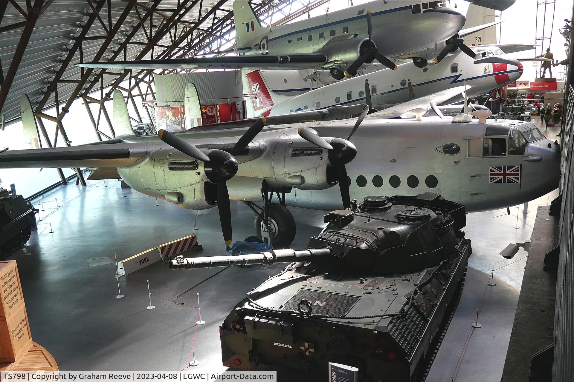 TS798, Avro 685 York C.1 C/N 1223, On display at the RAF Museum, Cosford.