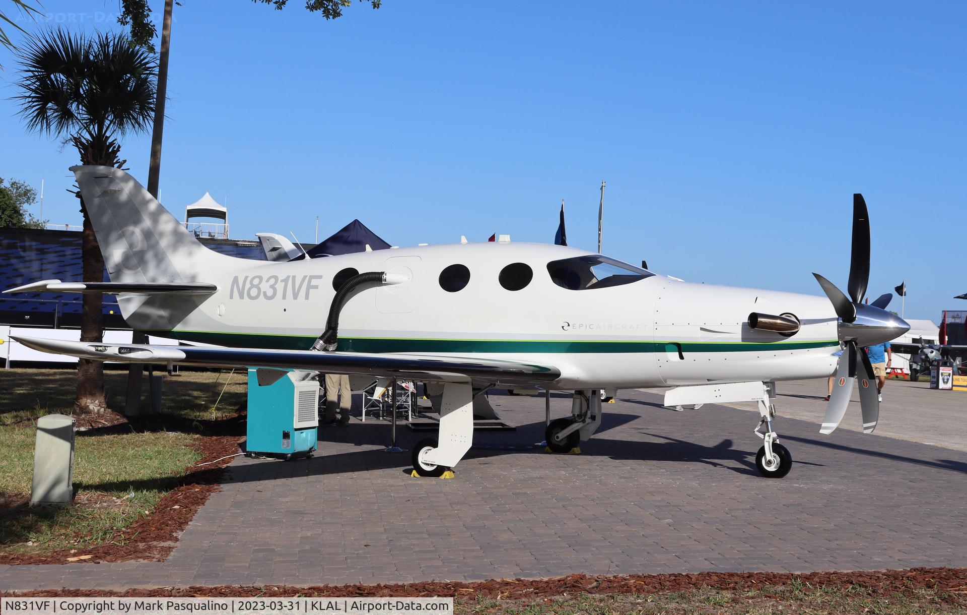 N831VF, 2021 Epic Aircraft E1000 C/N K014, Epic E1000