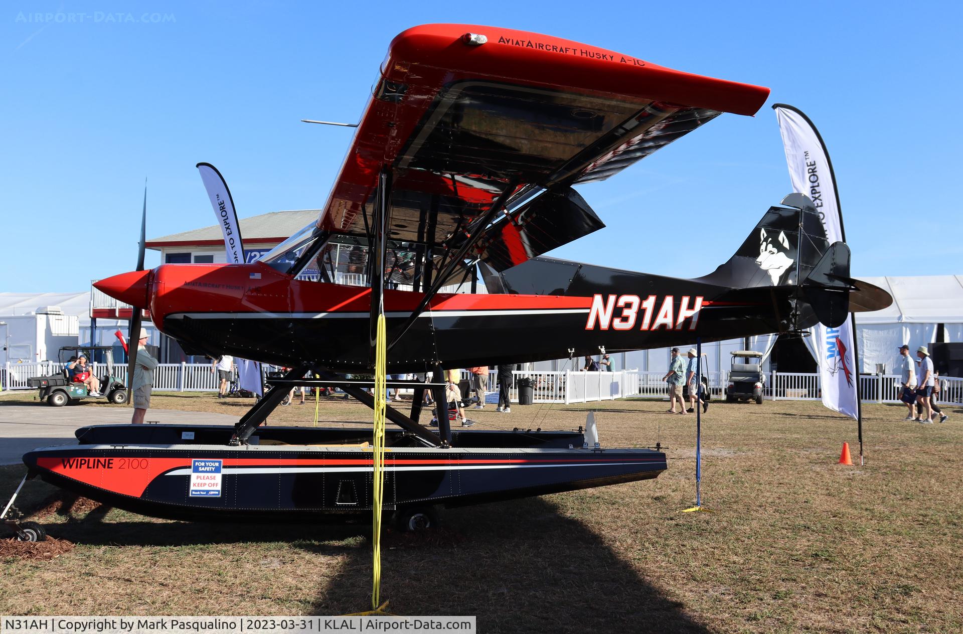 N31AH, 2022 Aviat A-1C-180 Husky C/N 3398, Aviat A-1C-180