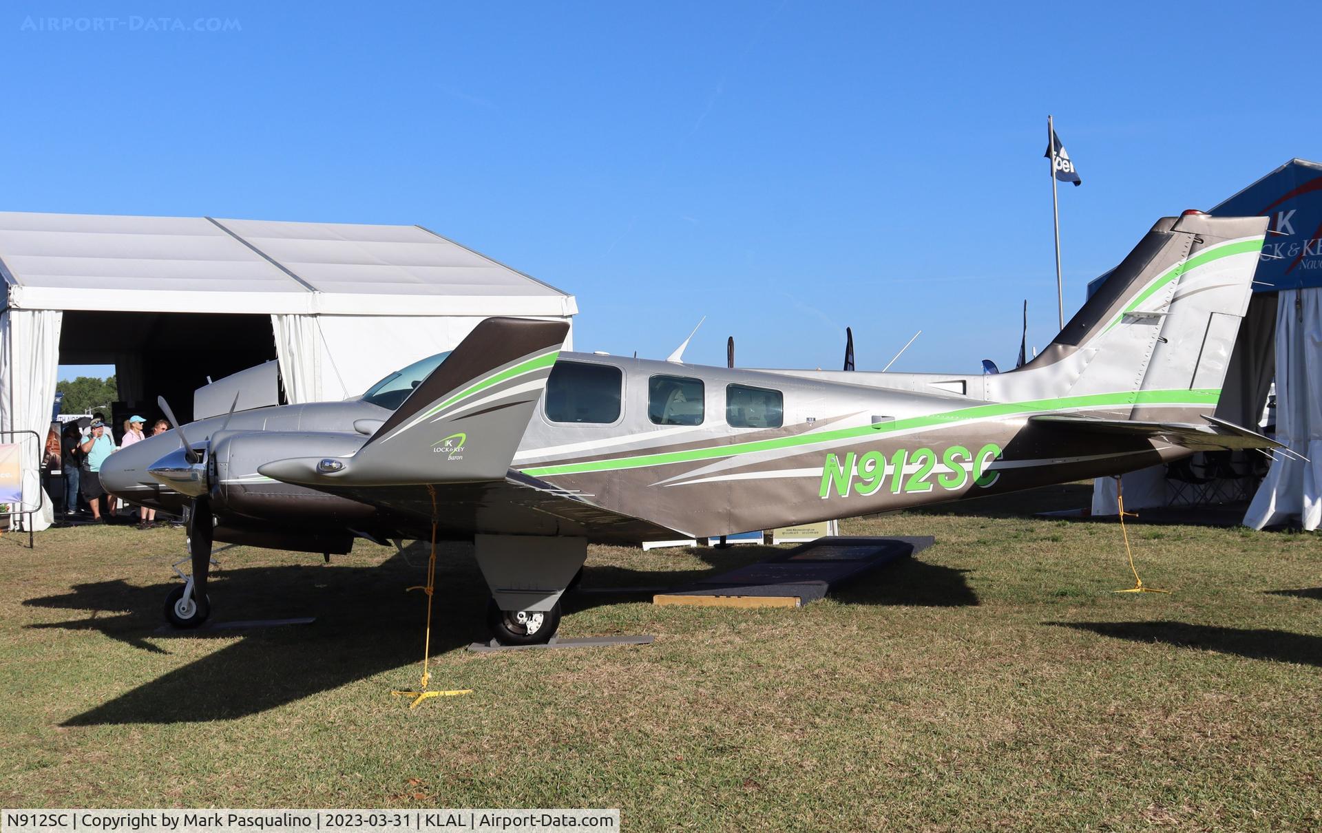 N912SC, 1991 Beech 58 Baron C/N TH-1646, Beech 58