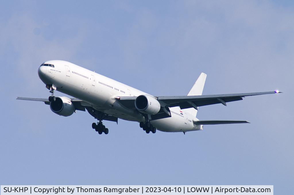 SU-KHP, 2002 Boeing 777-31H C/N 29067, Alexandria Airlines Boeing 777-31H, ex Emirates (A6-EMS)