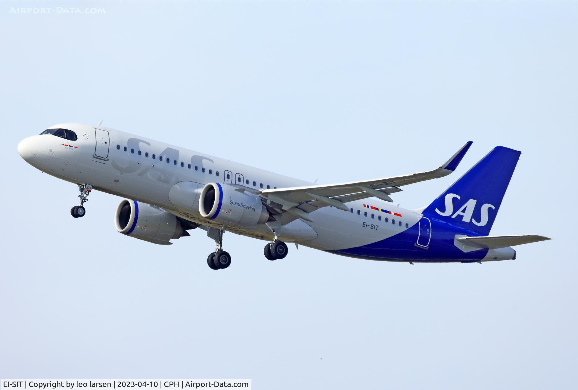 EI-SIT, 2022 Airbus A320-251N C/N 10937, Copenhagen 10.4.2023