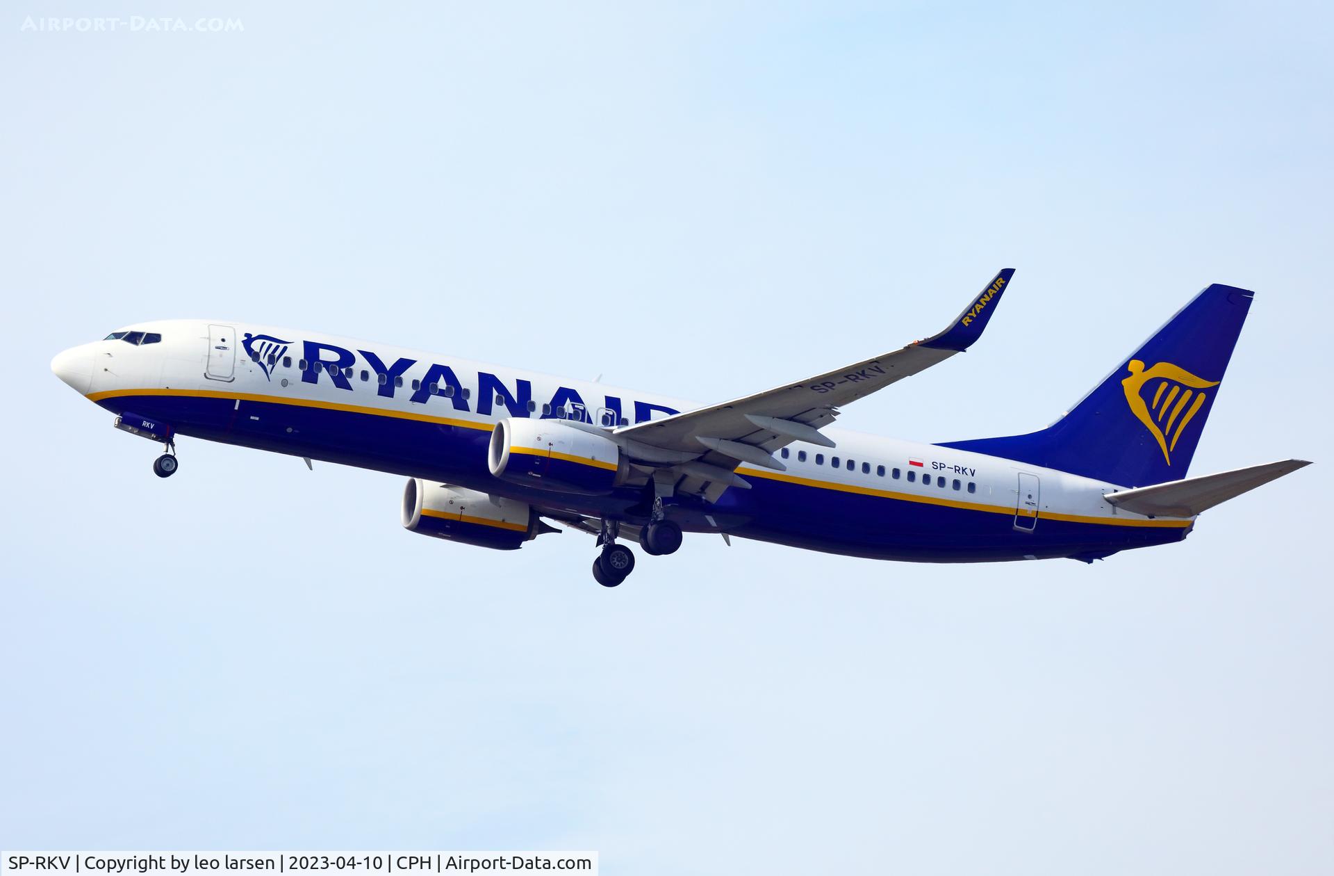 SP-RKV, 2017 Boeing 737-800 C/N 44810, Copenhagen 10.4.2023