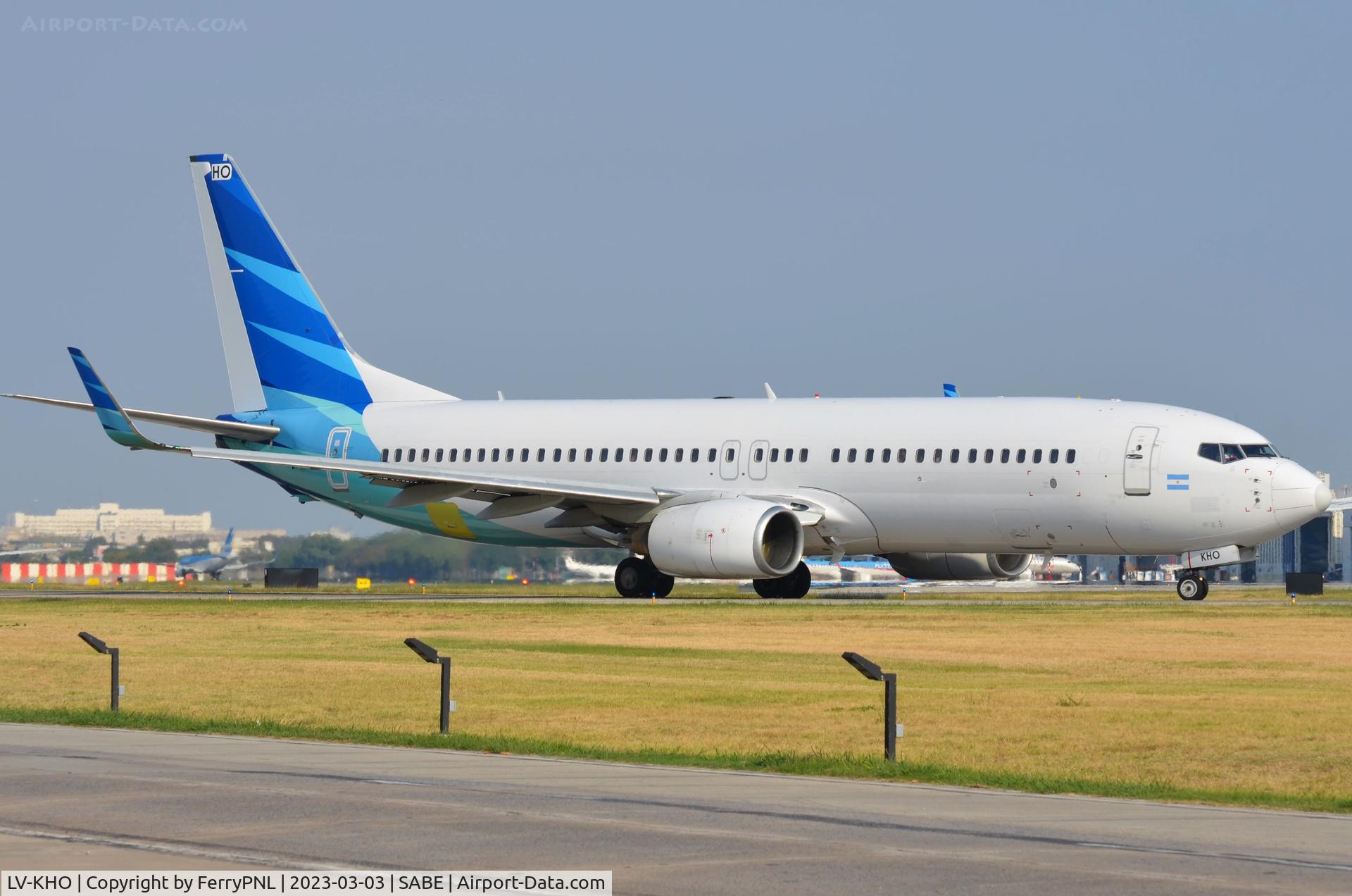 LV-KHO, 2010 Boeing 737-8U3 C/N 29666, Flybondi B738 still in Garuda basics