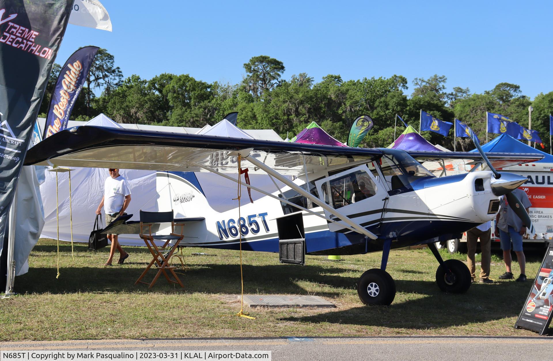 N685T, 2022 American Champion 8GCBC Scout C/N 622-2022, Americal Champion 8GCBC