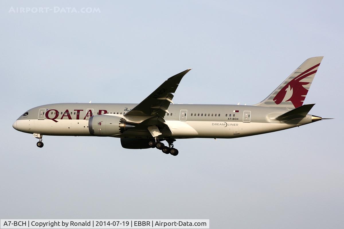 A7-BCH, 2013 Boeing 787-8 Dreamliner Dreamliner C/N 38326, at bru