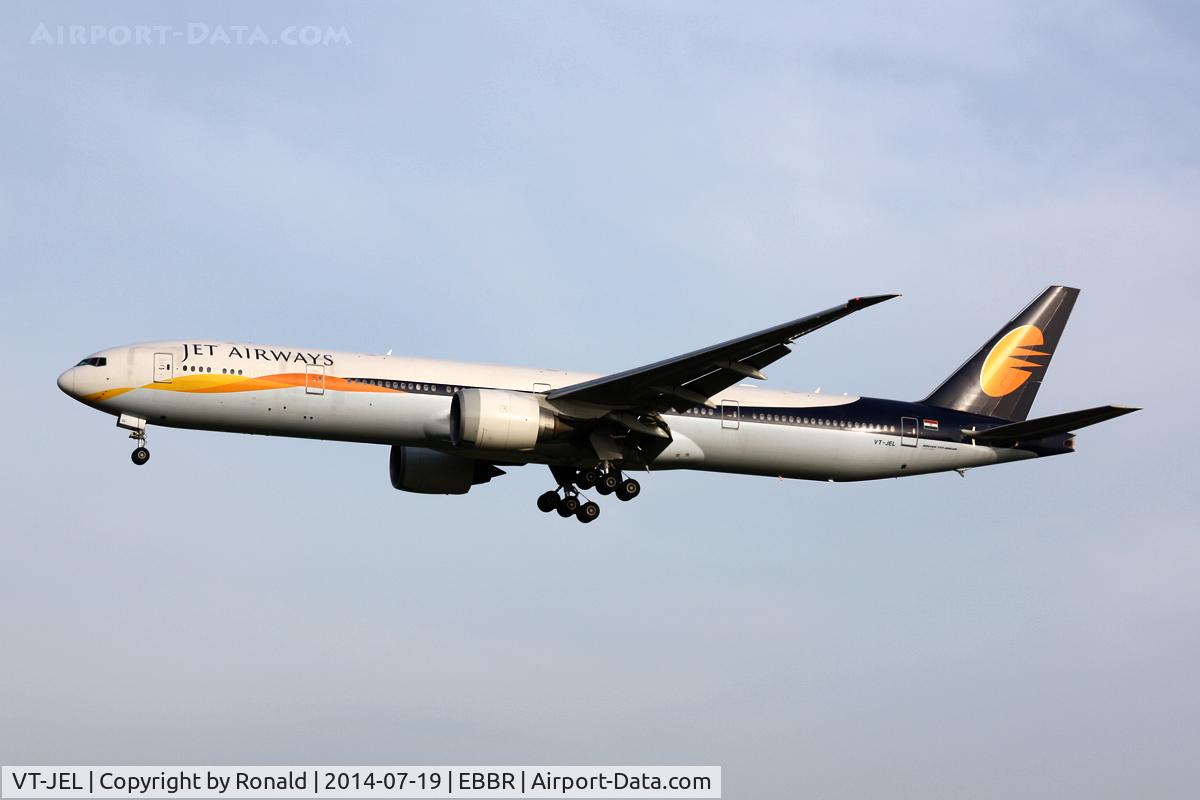 VT-JEL, 2007 Boeing 777-35R/ER C/N 35164, at bru