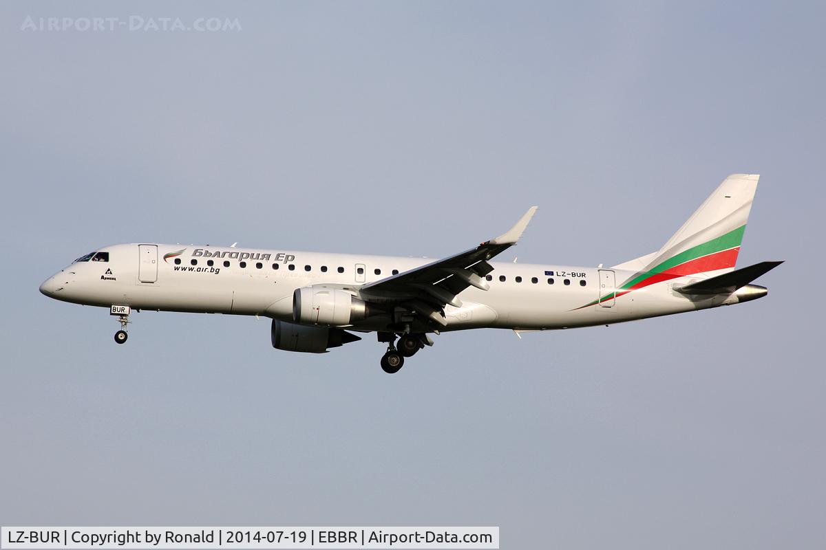 LZ-BUR, 2012 Embraer 190AR (ERJ-190-100IGW) C/N 19000551, at bru