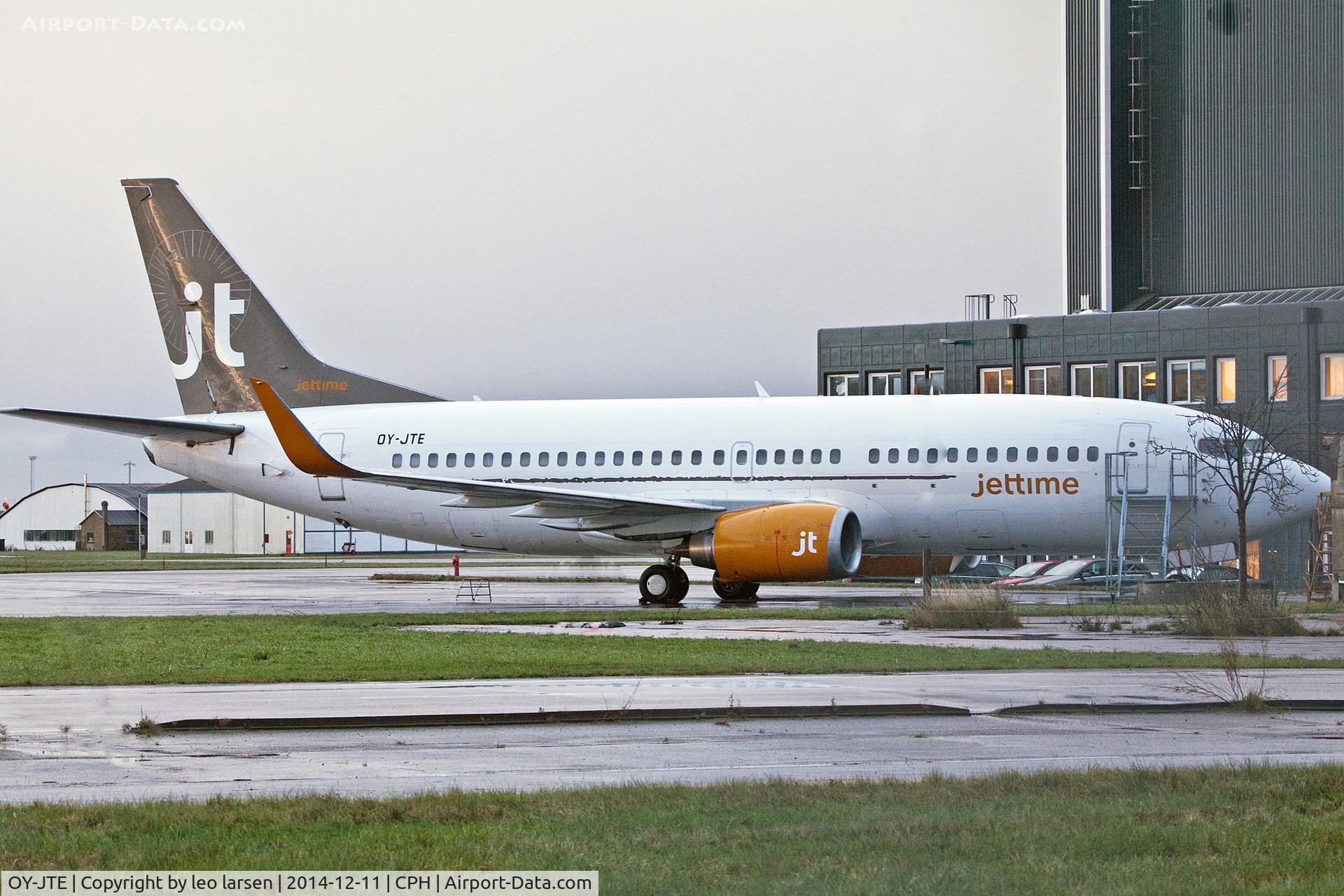 OY-JTE, 1995 Boeing 737-3L9 C/N 27834, Copenhagen 11.12.2014