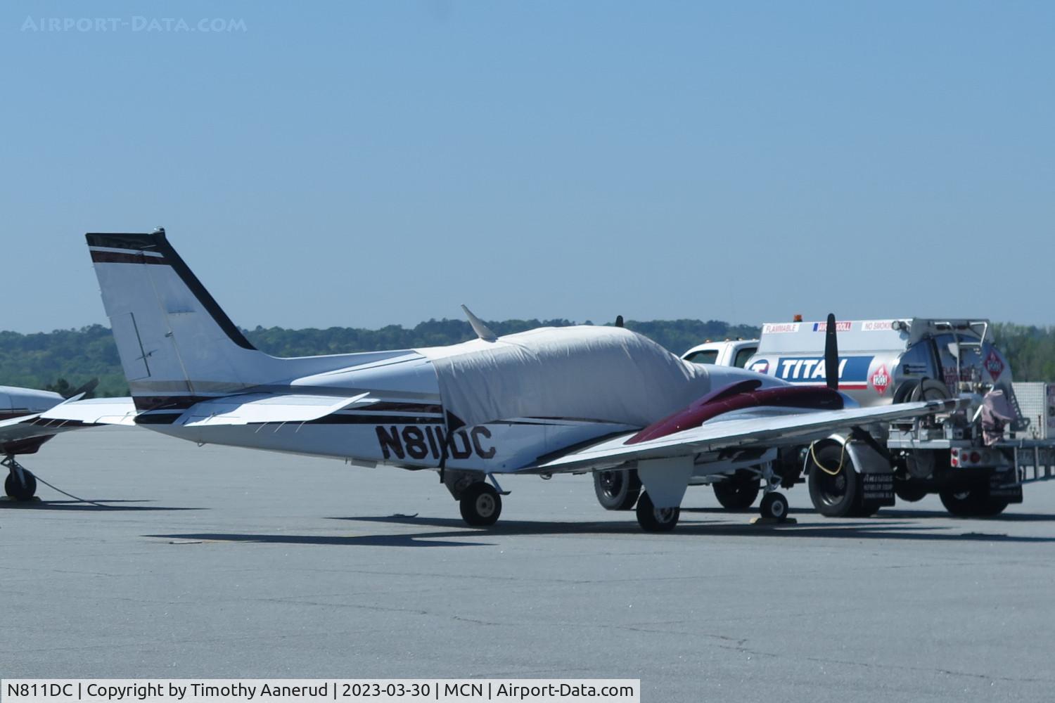 N811DC, Beechcraft G58 Baron C/N TH-2282, Beechcraft G58 Baron, c/n: TH-2282