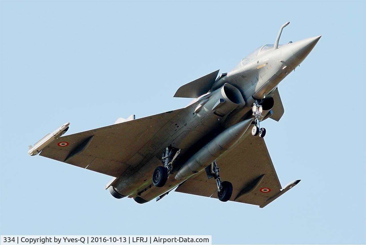 334, Dassault Rafale B C/N 334, Dassault Rafale B, On final rwy 08, Landivisiau naval air base (LFRJ-LDV)