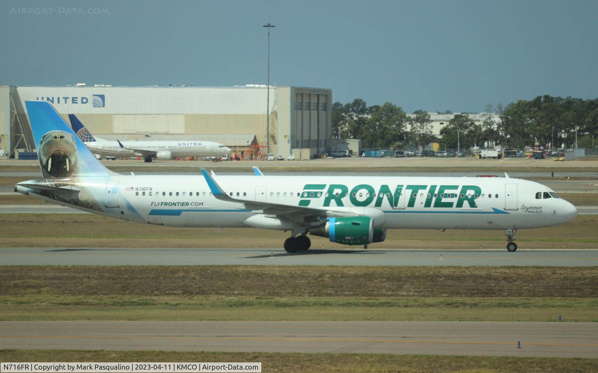 N716FR, 2017 Airbus A321-211 C/N 7524, Airbus A321-211